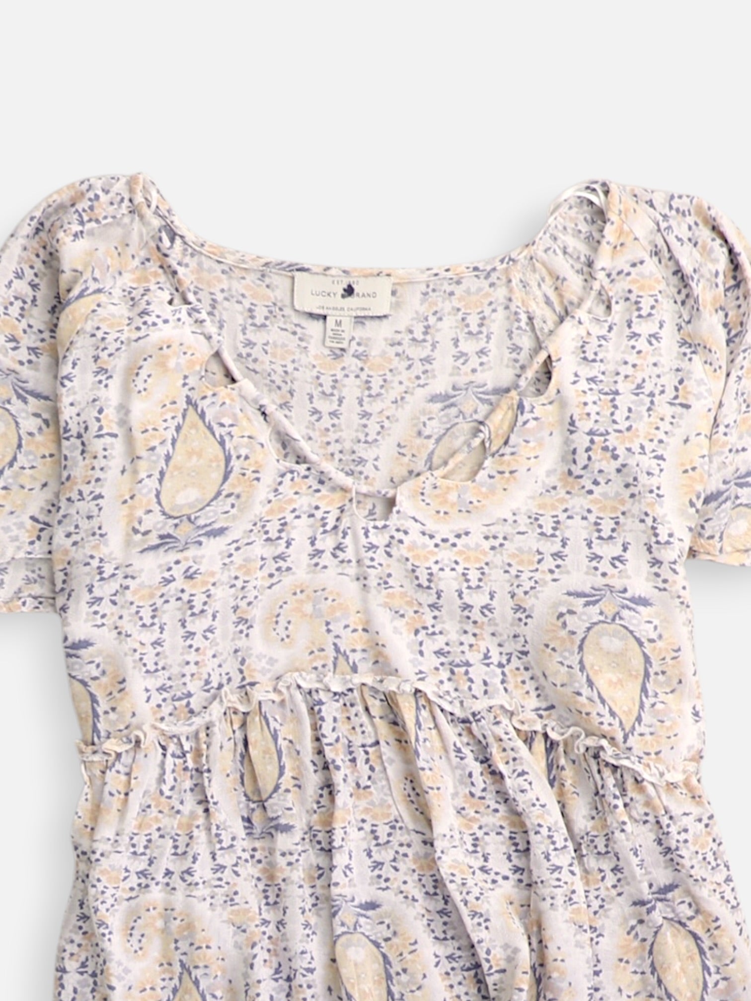 LUCKY BRAND Blusa Casual - Mujer - Medium