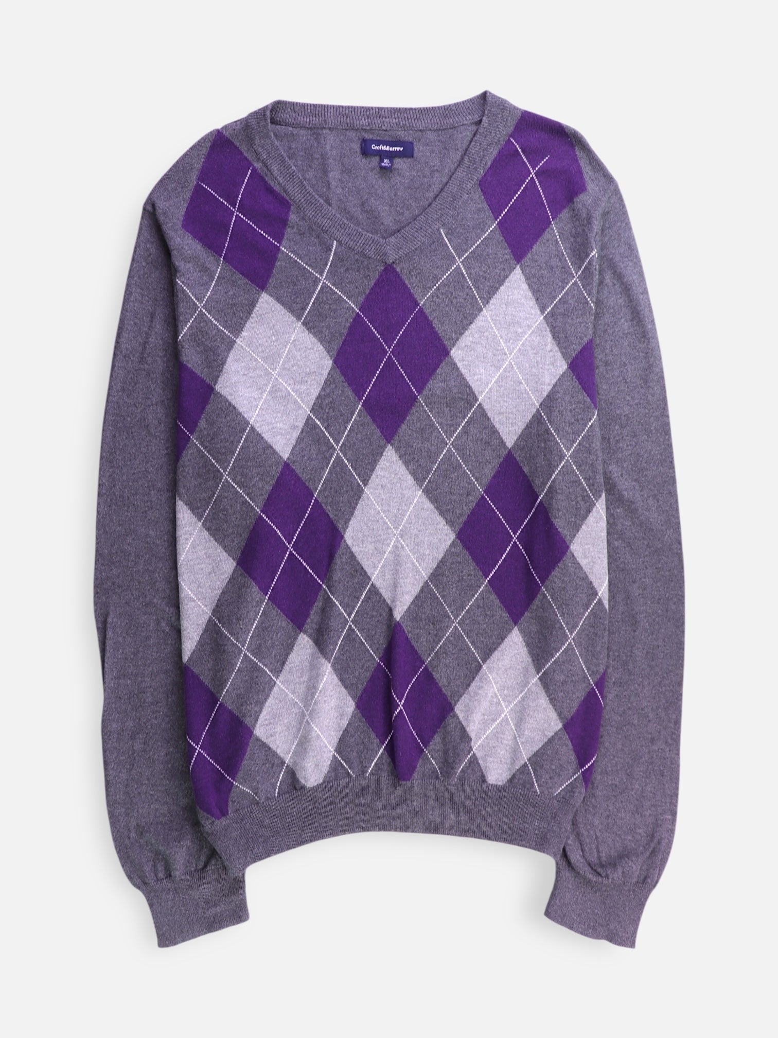 Croft & Barrow Sueter Casual Color Block - Hombre - XL