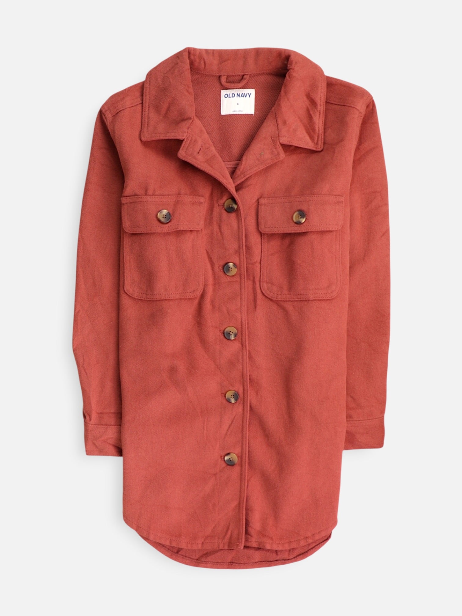 Old Navy Chaqueta Sobrecamisa Basic - Mujer - Small