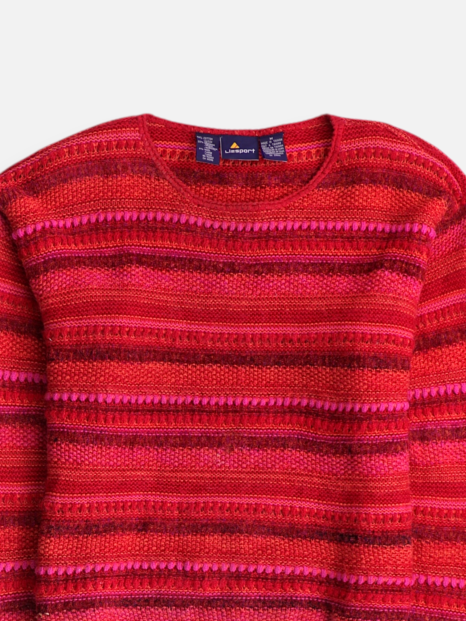 Sueter Knit Color Block - Mujer - Medium