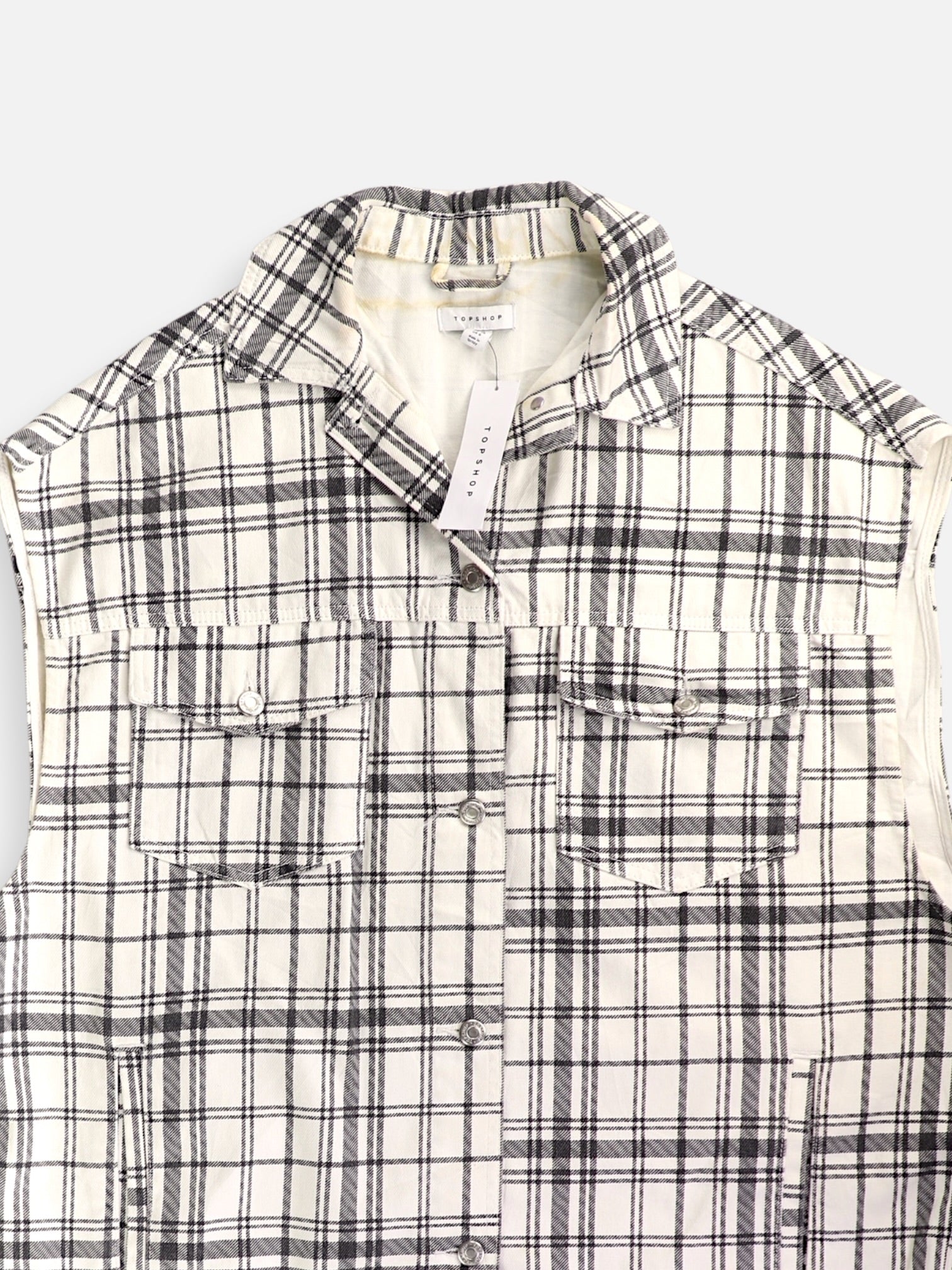 TOPSHOP Chaleco Denim - Hombre - 6