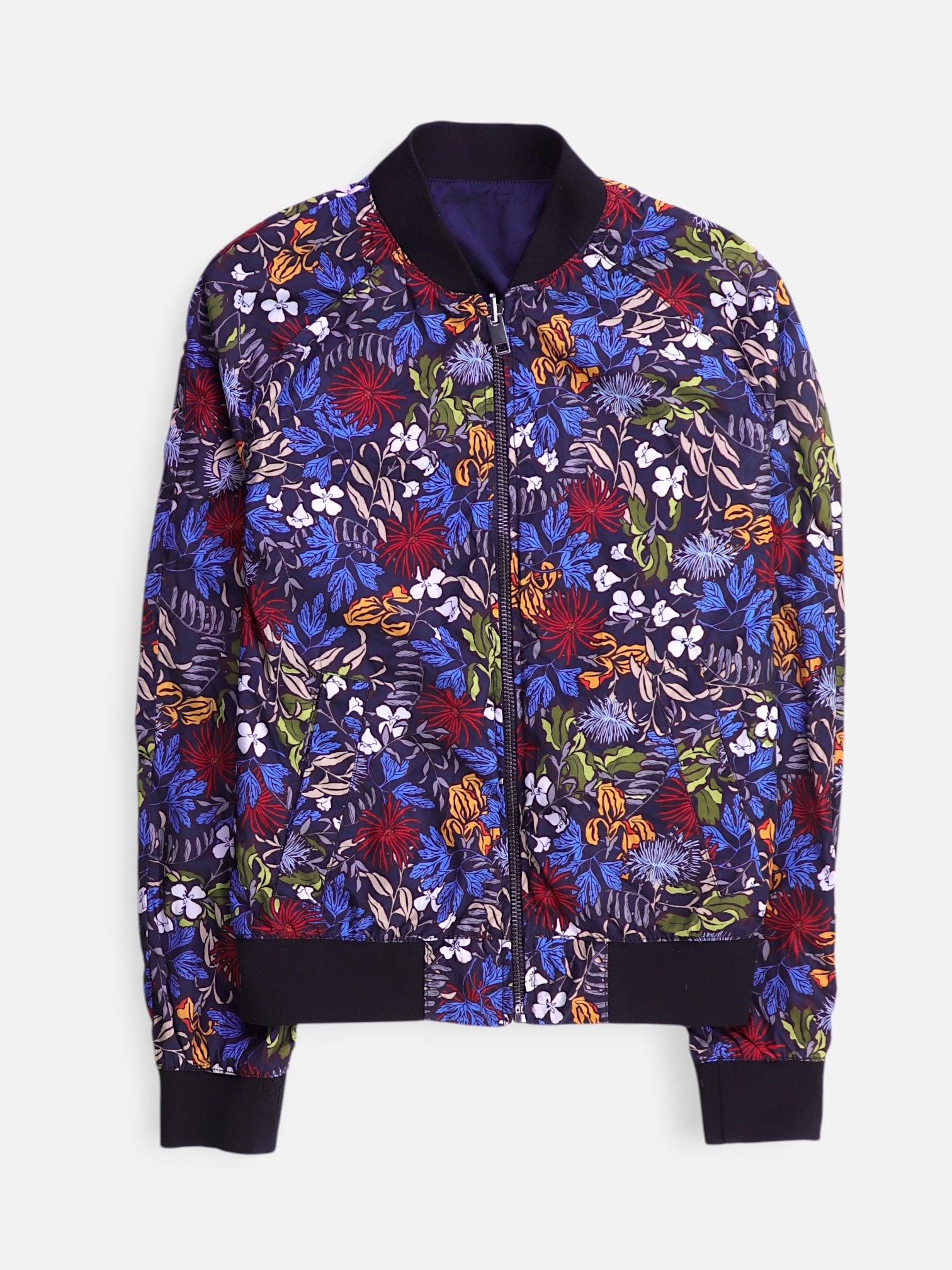 H&M Chaqueta Bomber  Reversible - Hombre - Small