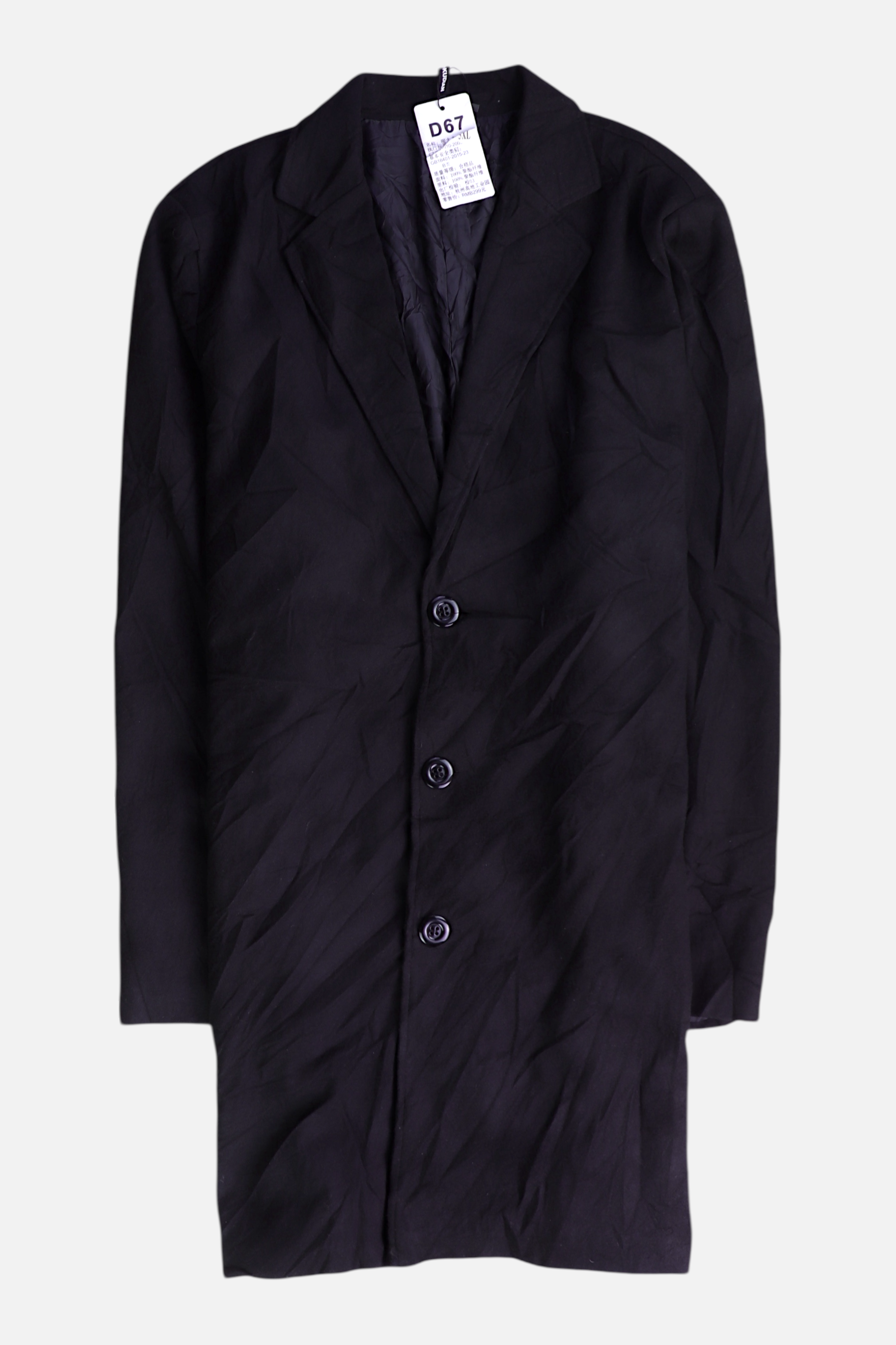 Abrigo  Single breasted trench Casual - Hombre - 5XL