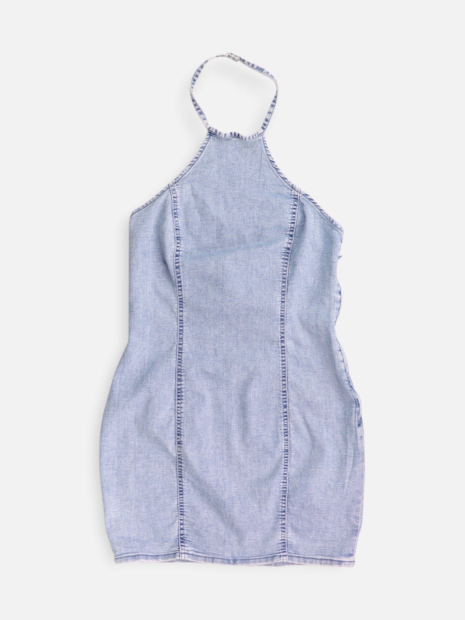 H&M Vestido Denim - Mujer - Medium