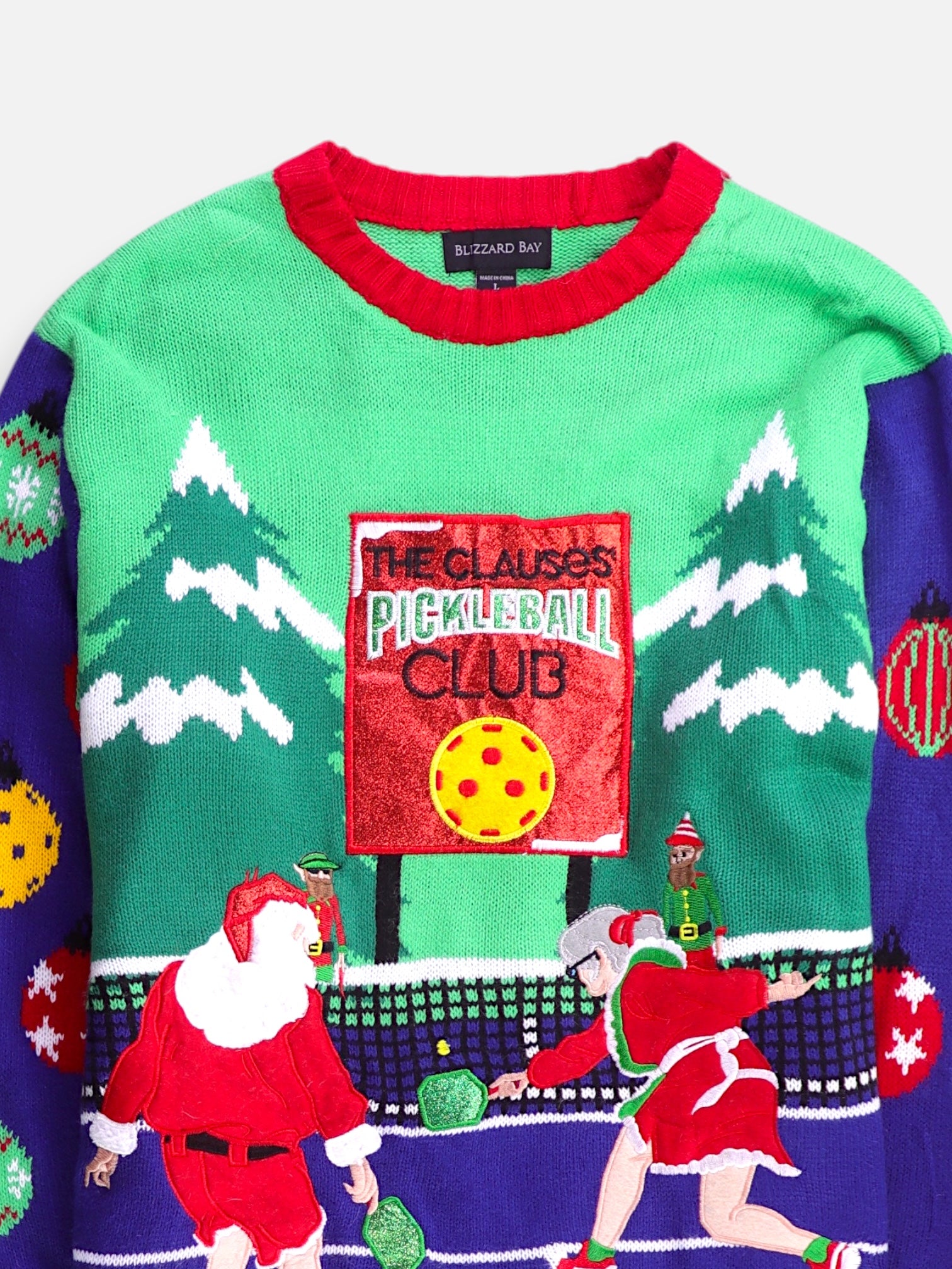 Sueter Knit Navideño - Hombre - Large