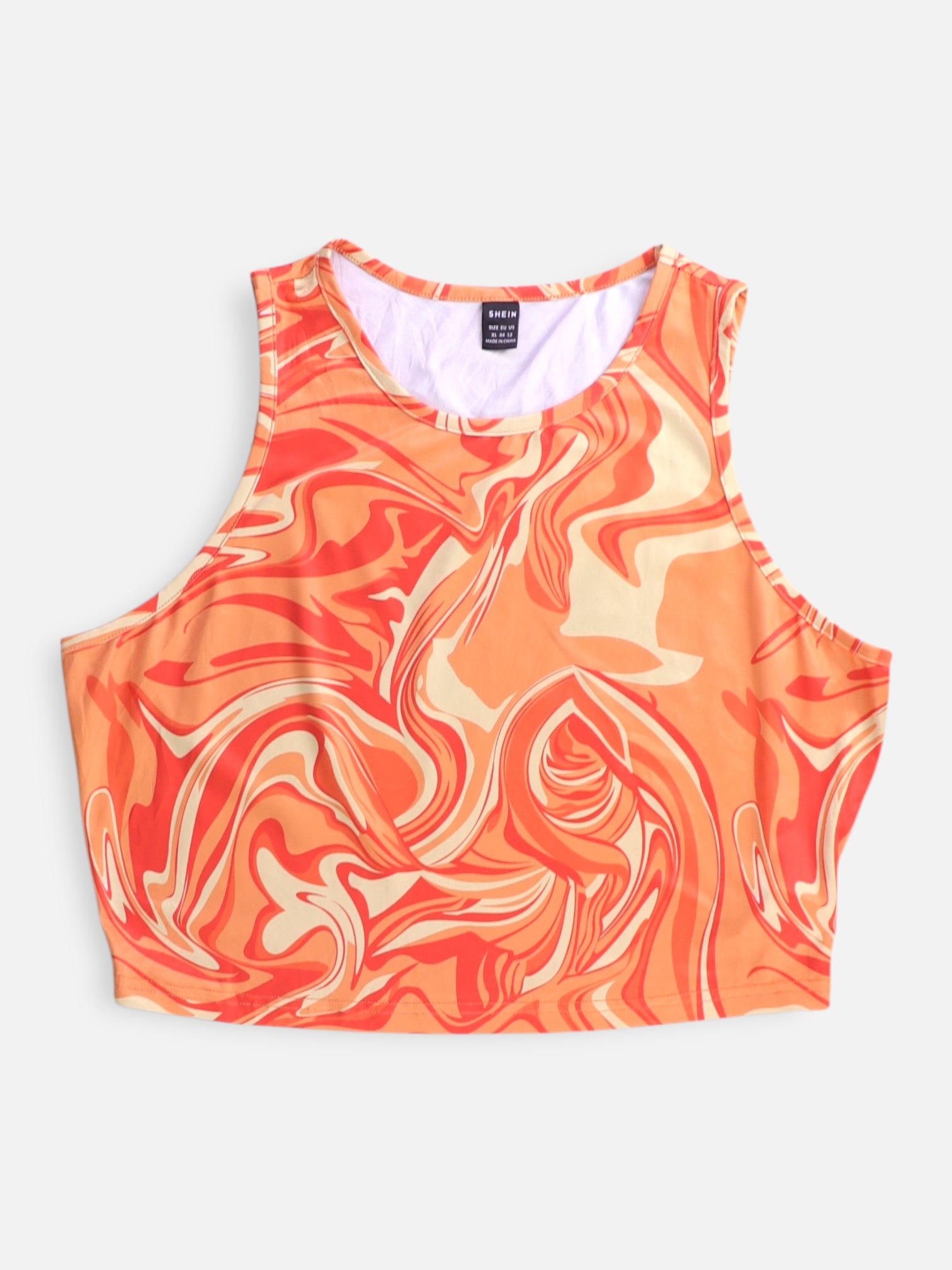 SHEIN Blusa Crop Top - Mujer - XL