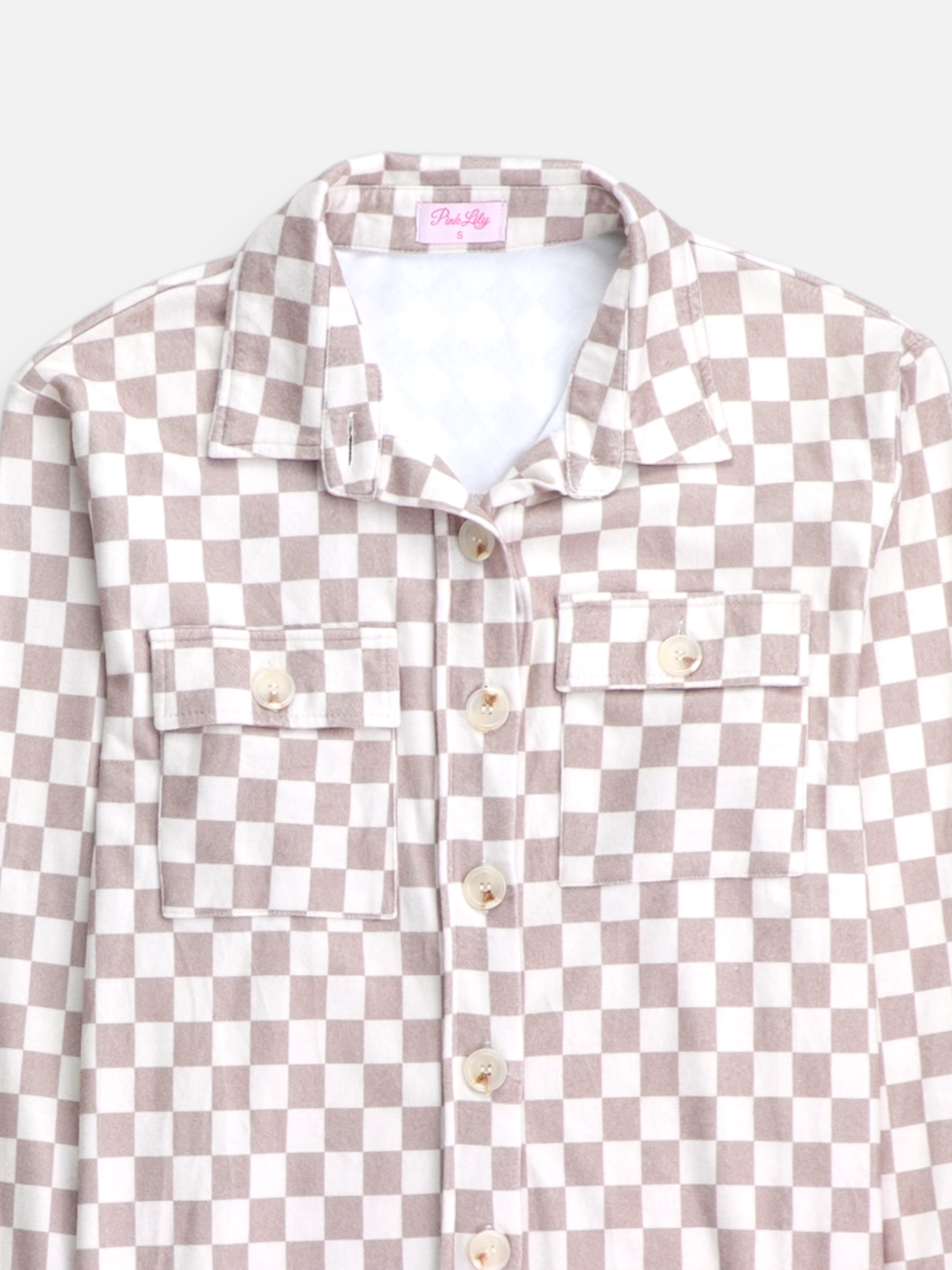 Chaqueta Sobrecamisa Color Block - Mujer - Small