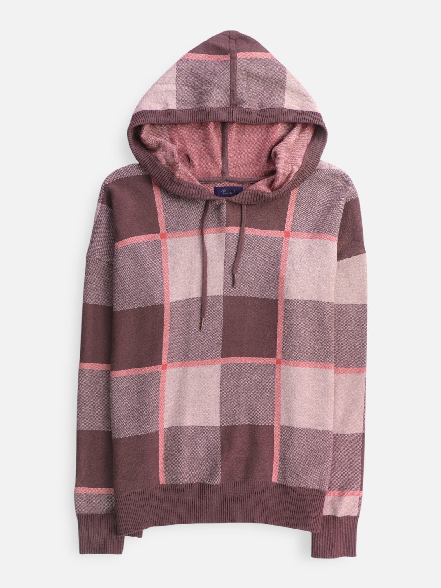 Sudadera Hoodie Color Block - Mujer - Large