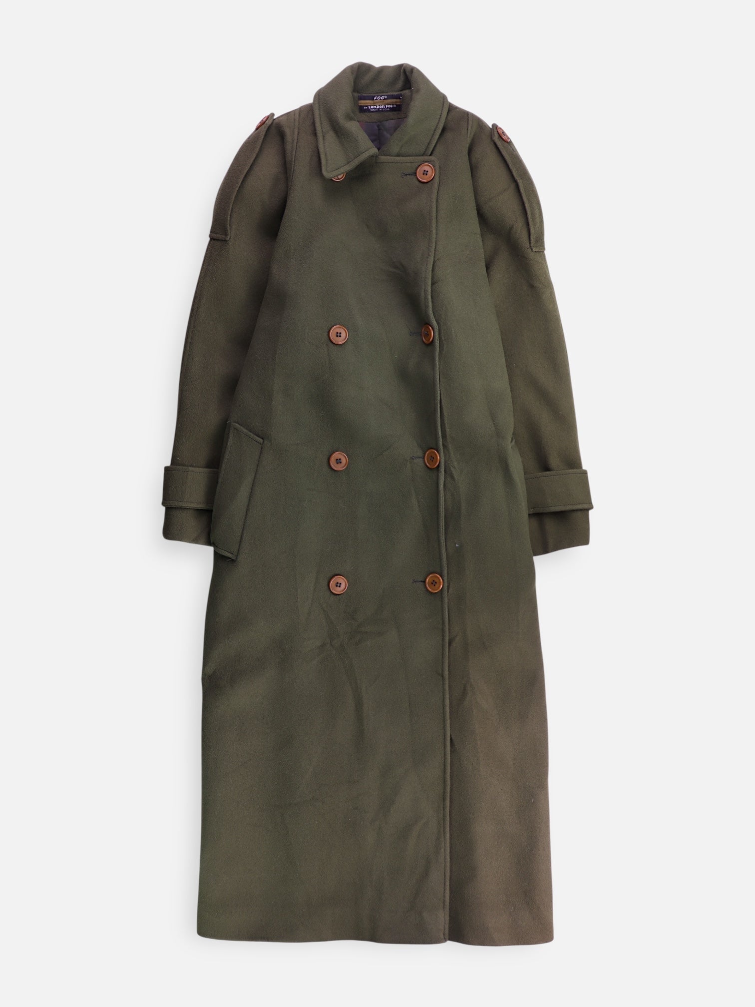 LONDON FOG Abrigo Trench Coat Casual - Mujer - 8R