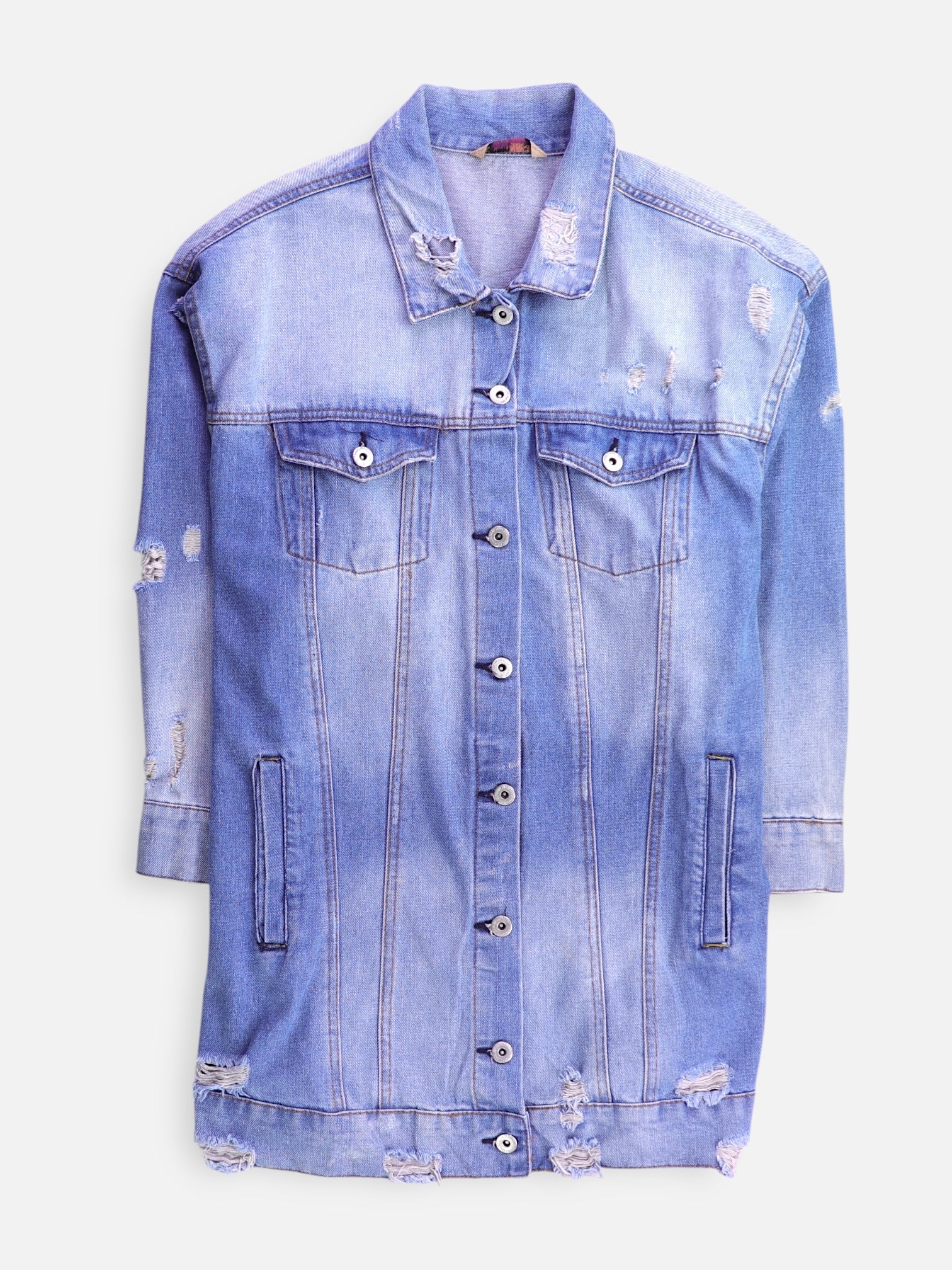 Chaqueta Denim  Basic - Mujer - Large