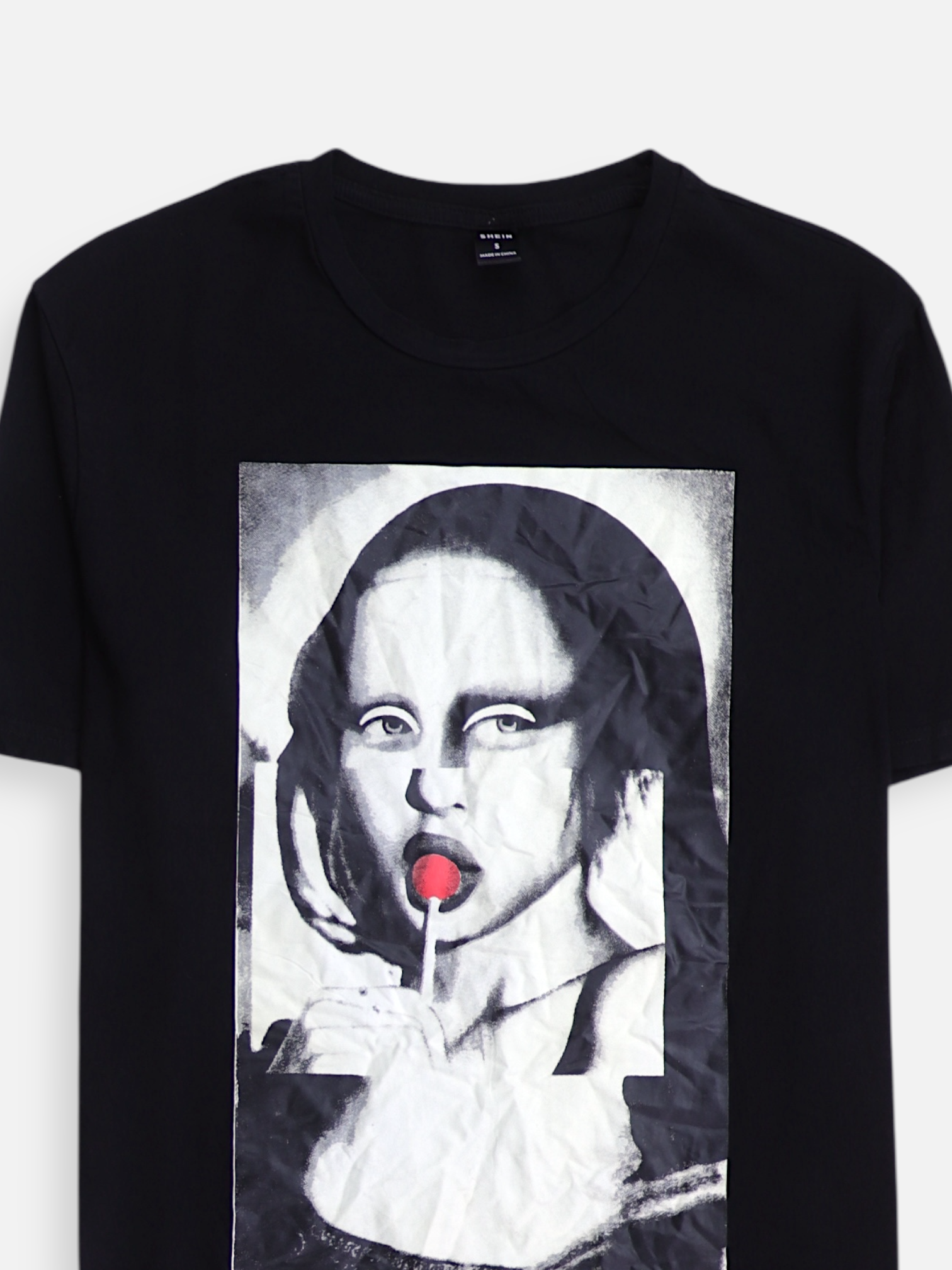 SHEIN Camiseta Grafica - Hombre - Small