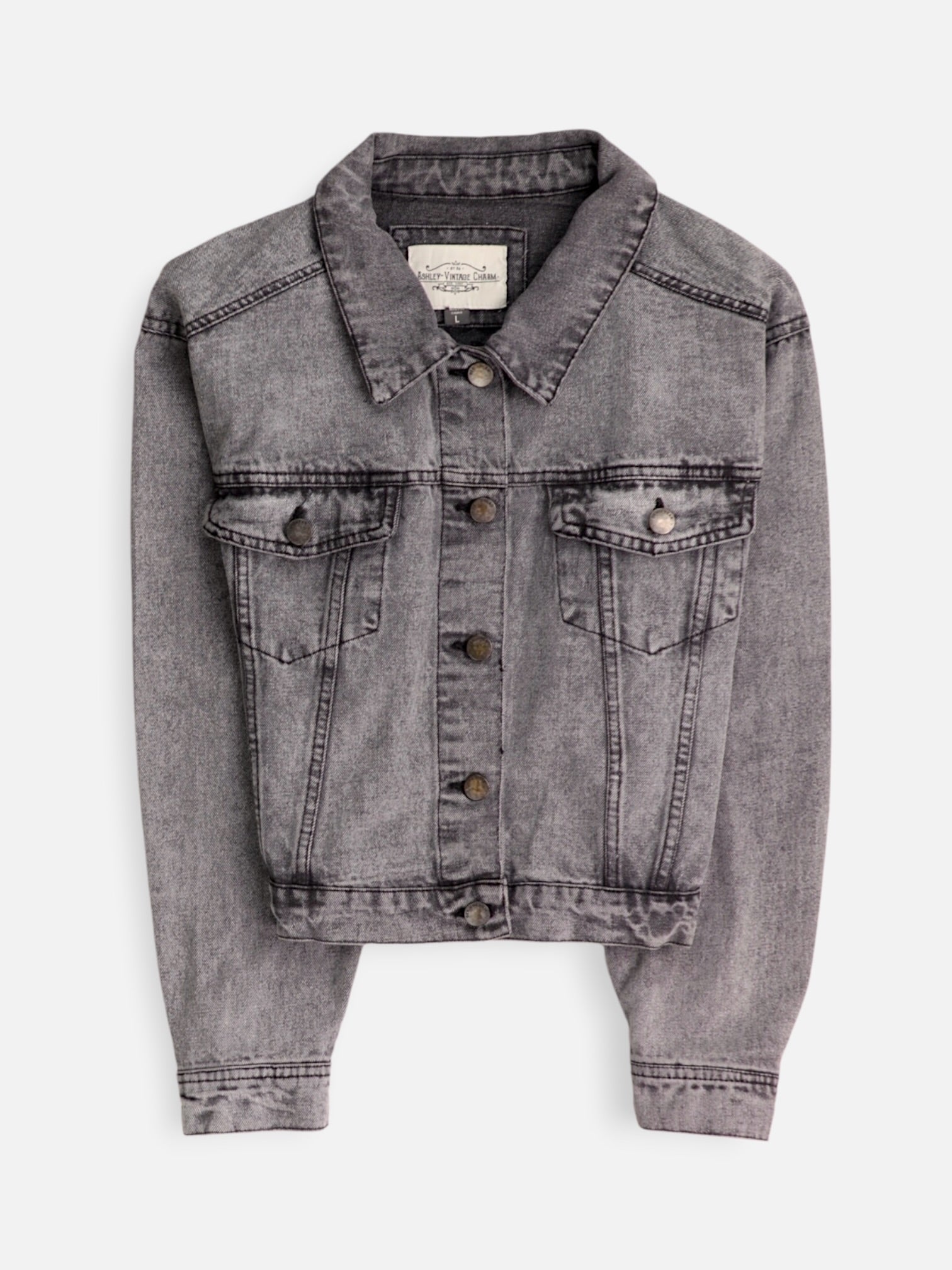 Chaqueta Casual Denim - Mujer - Large