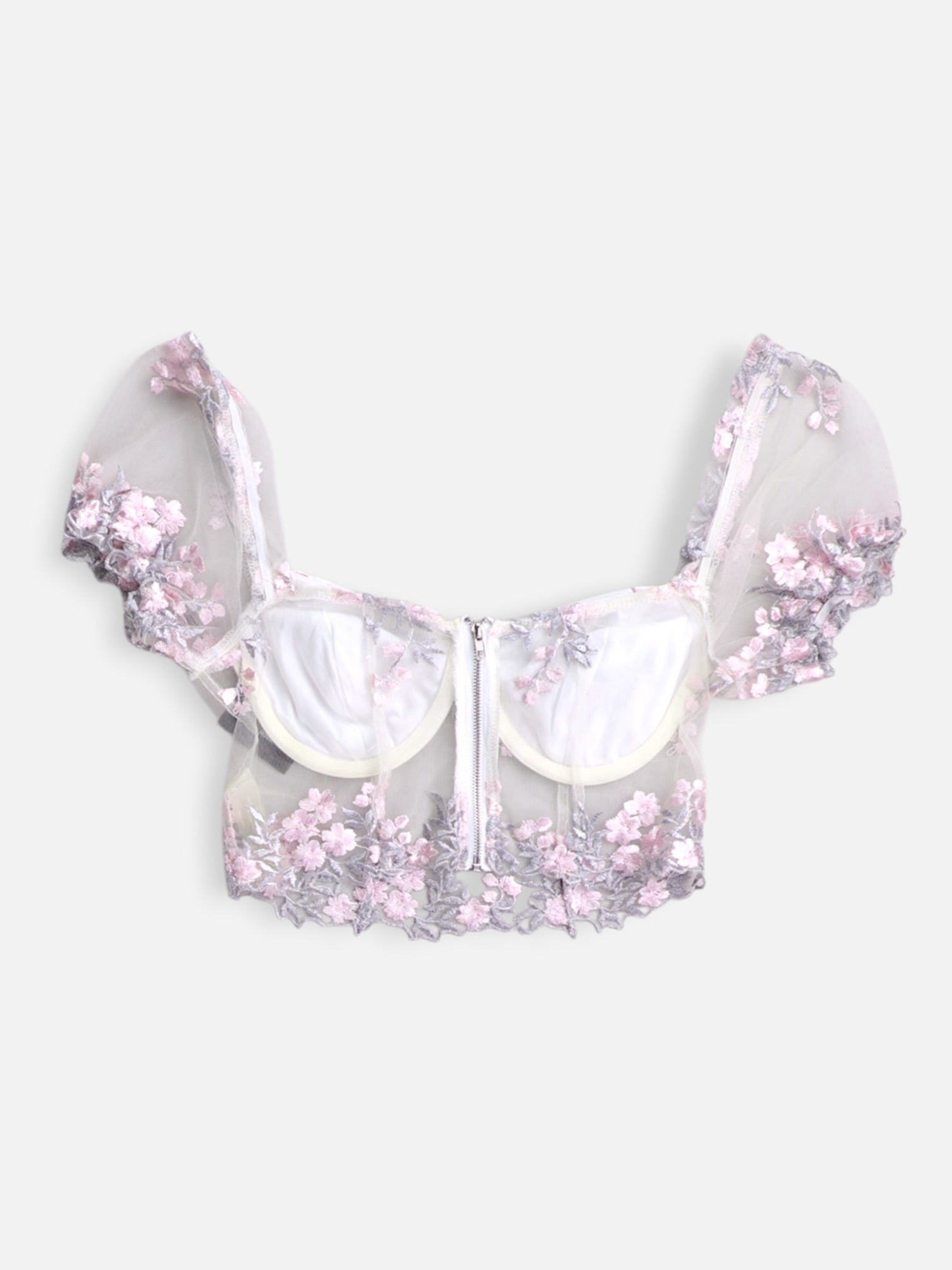 Fashionnova Blusa Crop Top - Mujer - Small