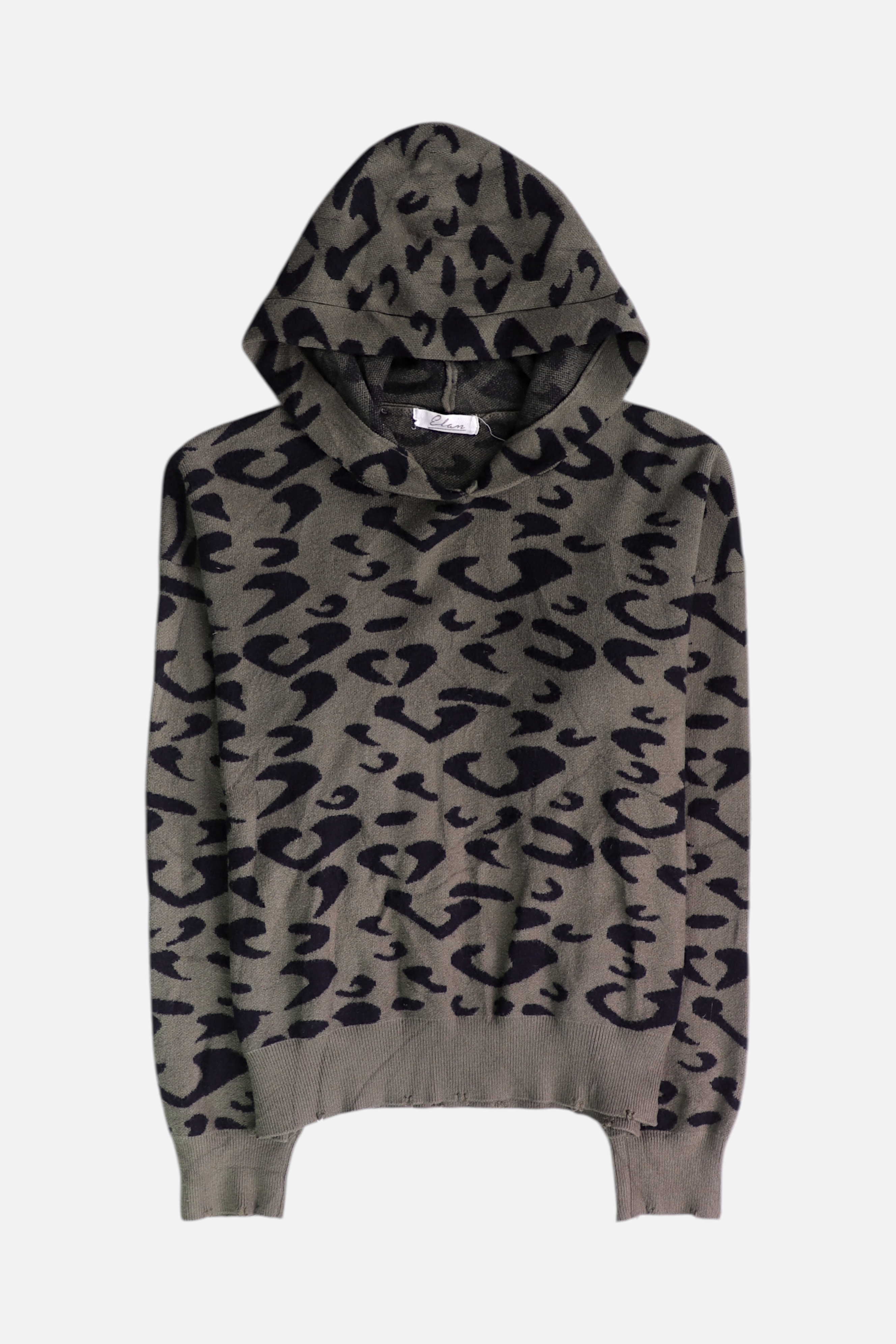 Sudadera Hoodie Knit - Mujer - Large