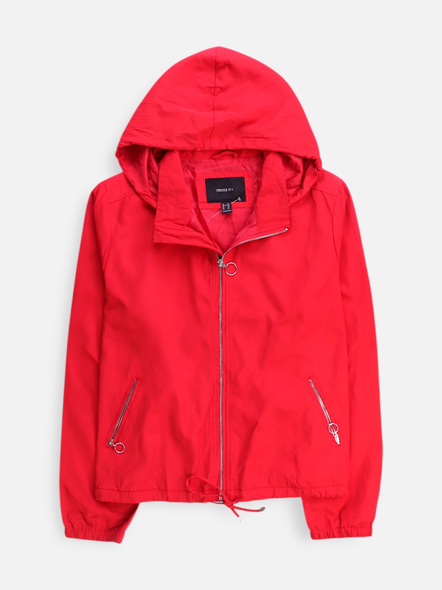 Forever 21 Chumpa Impermeable - Mujer - 2XL