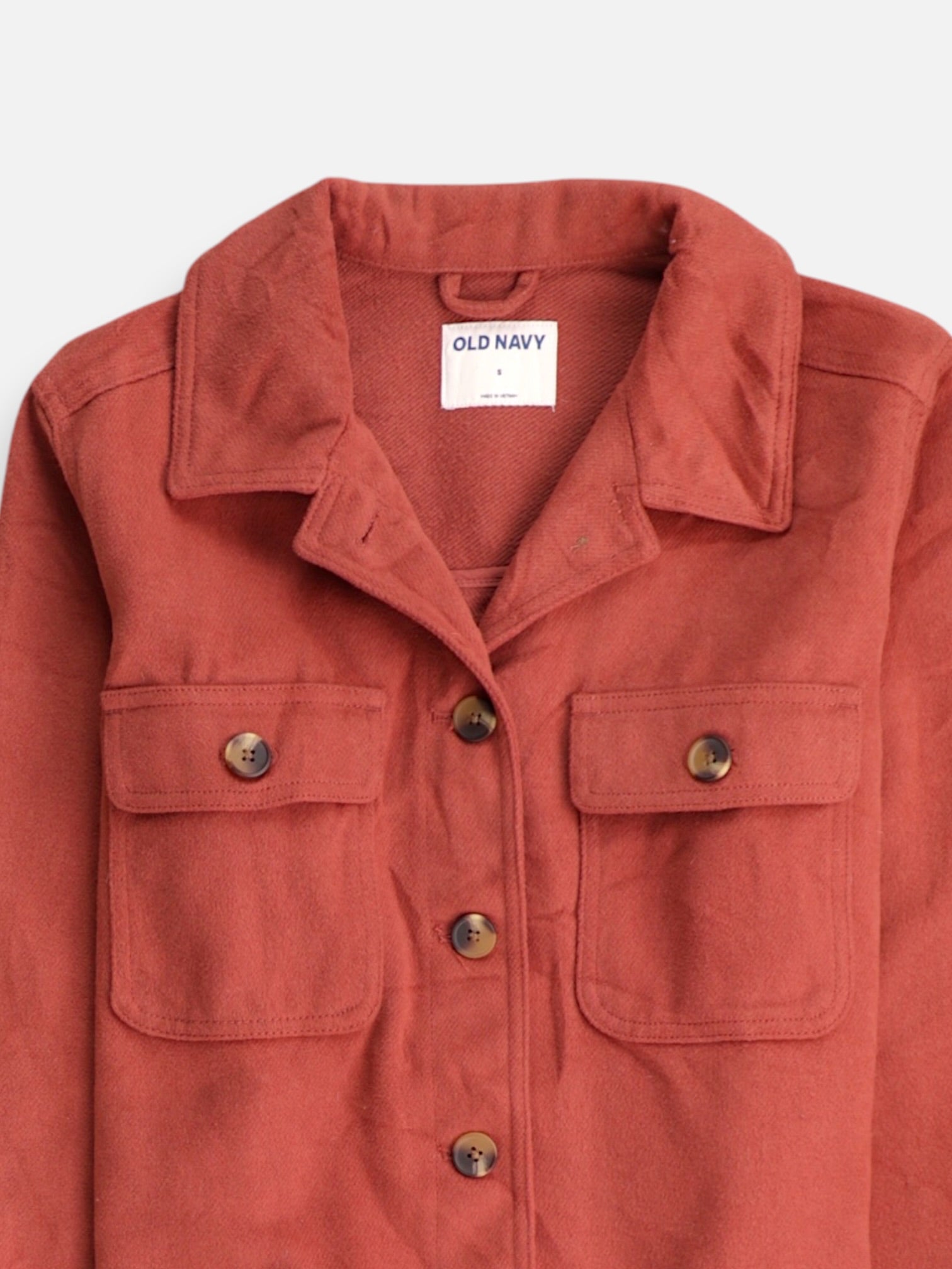 Old Navy Chaqueta Sobrecamisa Basic - Mujer - Small