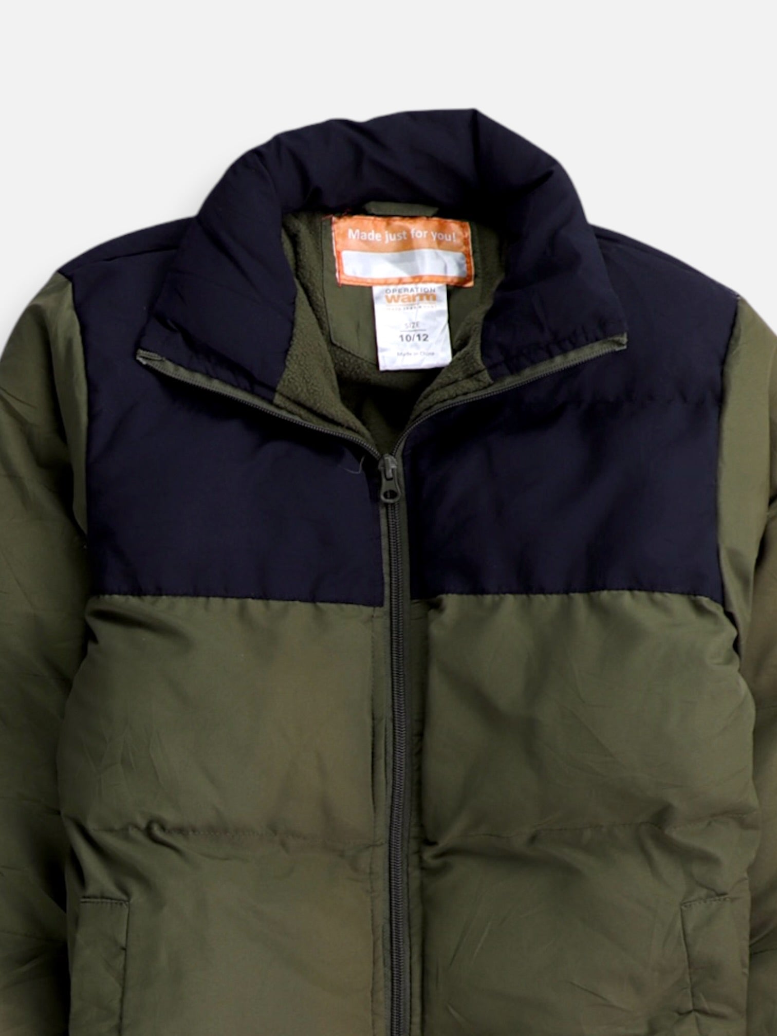 Chaqueta Puffer Crop Top - Niño - N/A - 10-12Y (Años)