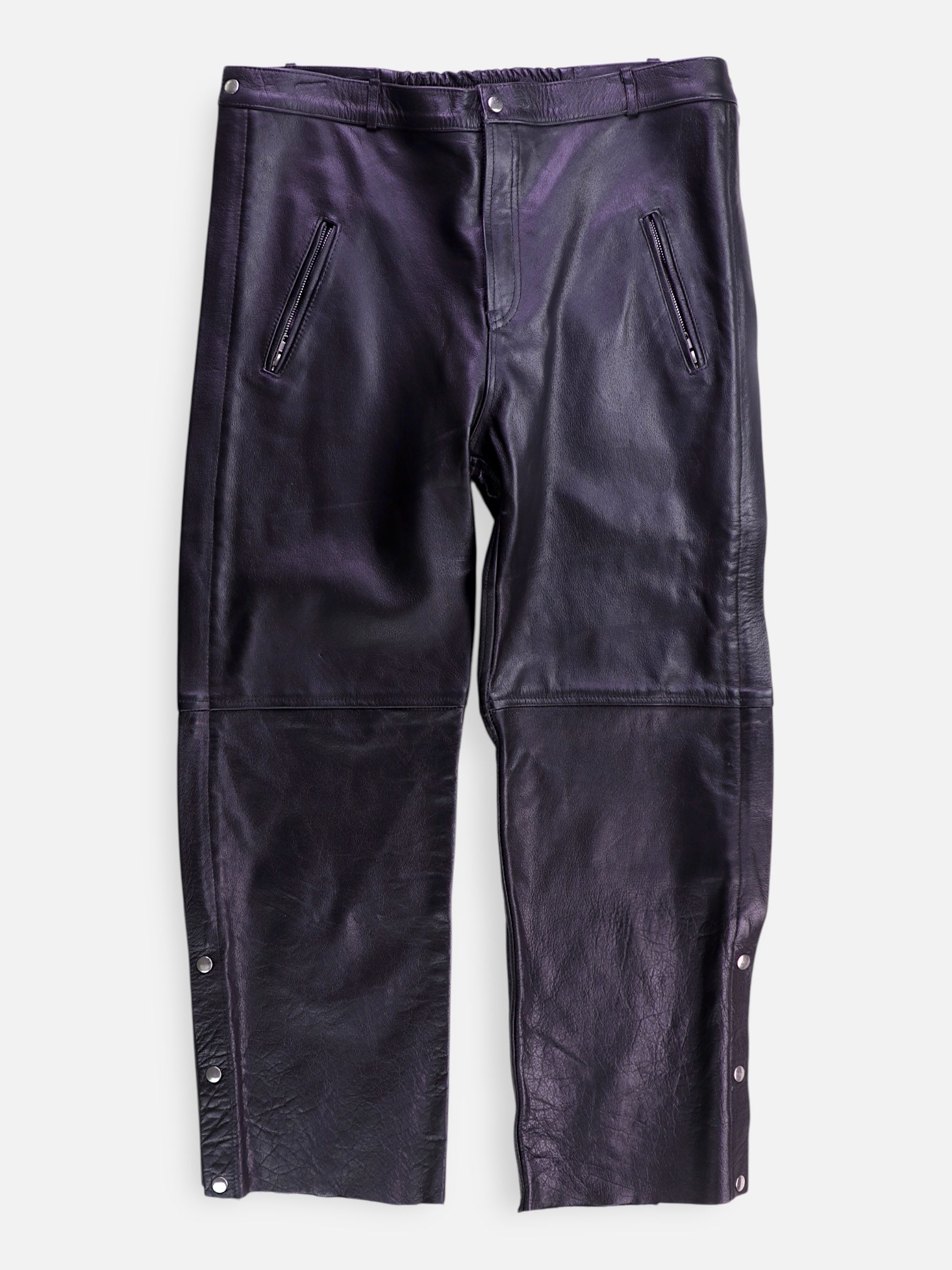 Pantalon Regular Fit Cuero - Hombre - 40'