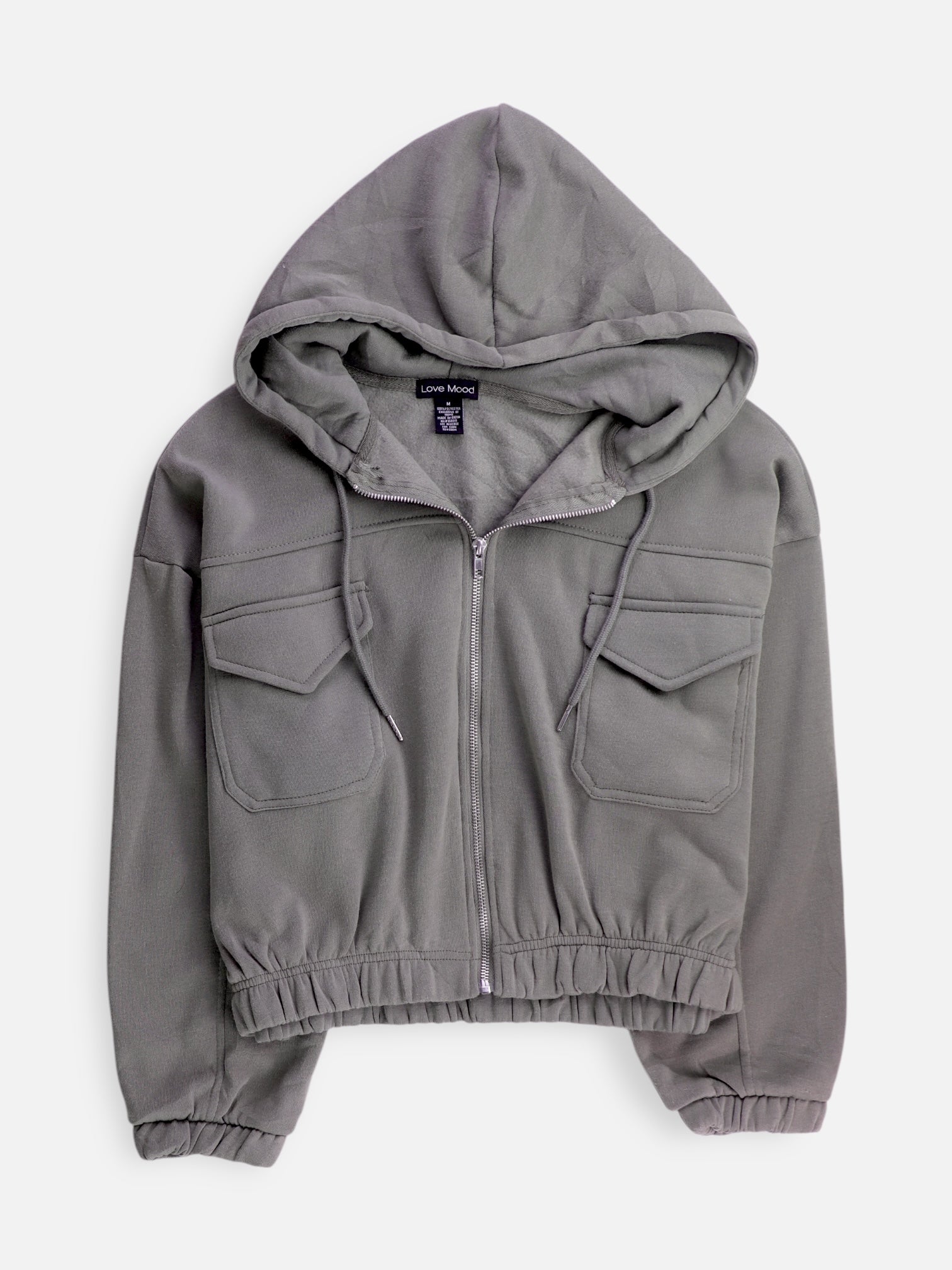 Sudadera Hoodie Basic - Mujer - Medium