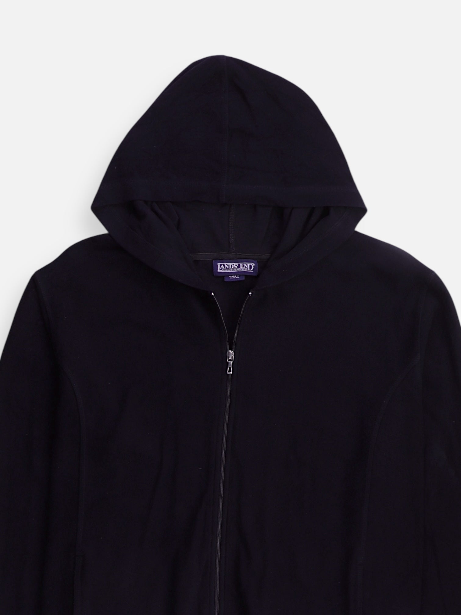 LANDS END Sudadera Hoodie Basic - Mujer - XL