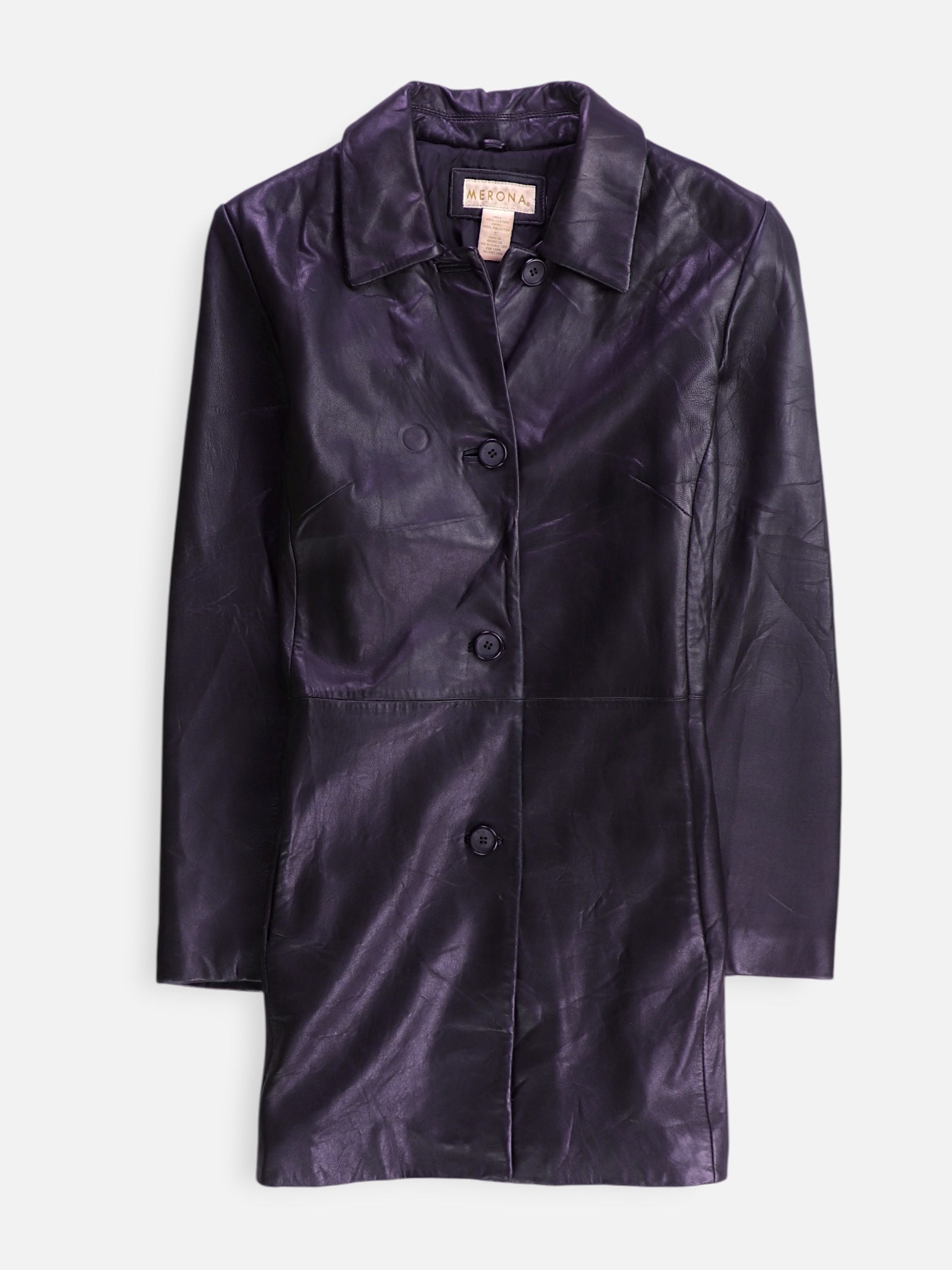 MERONA Chaqueta Casual Cuero - Mujer - Small