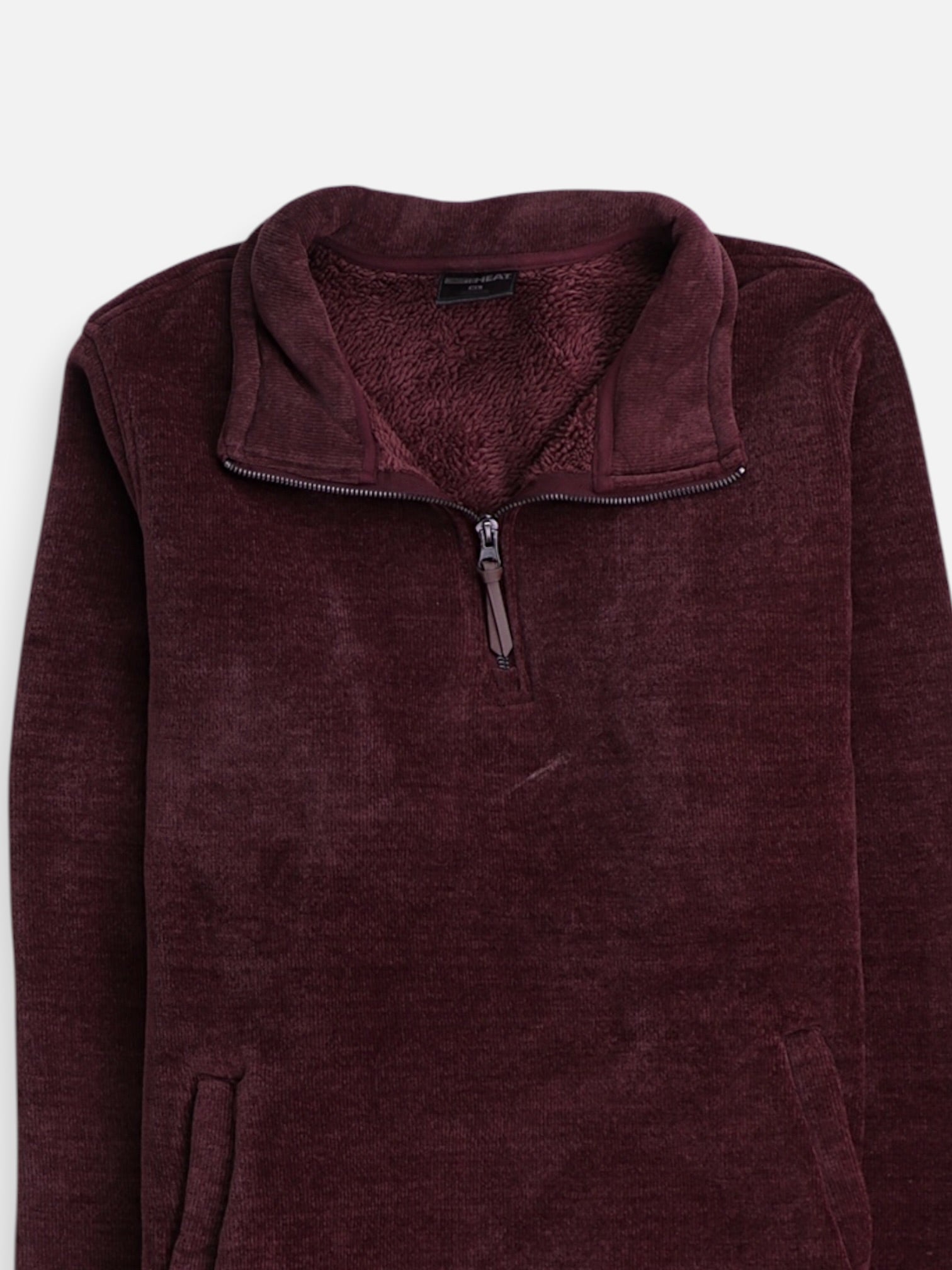32 HEAT COOL Sueter Fleece Casual - Mujer - XL