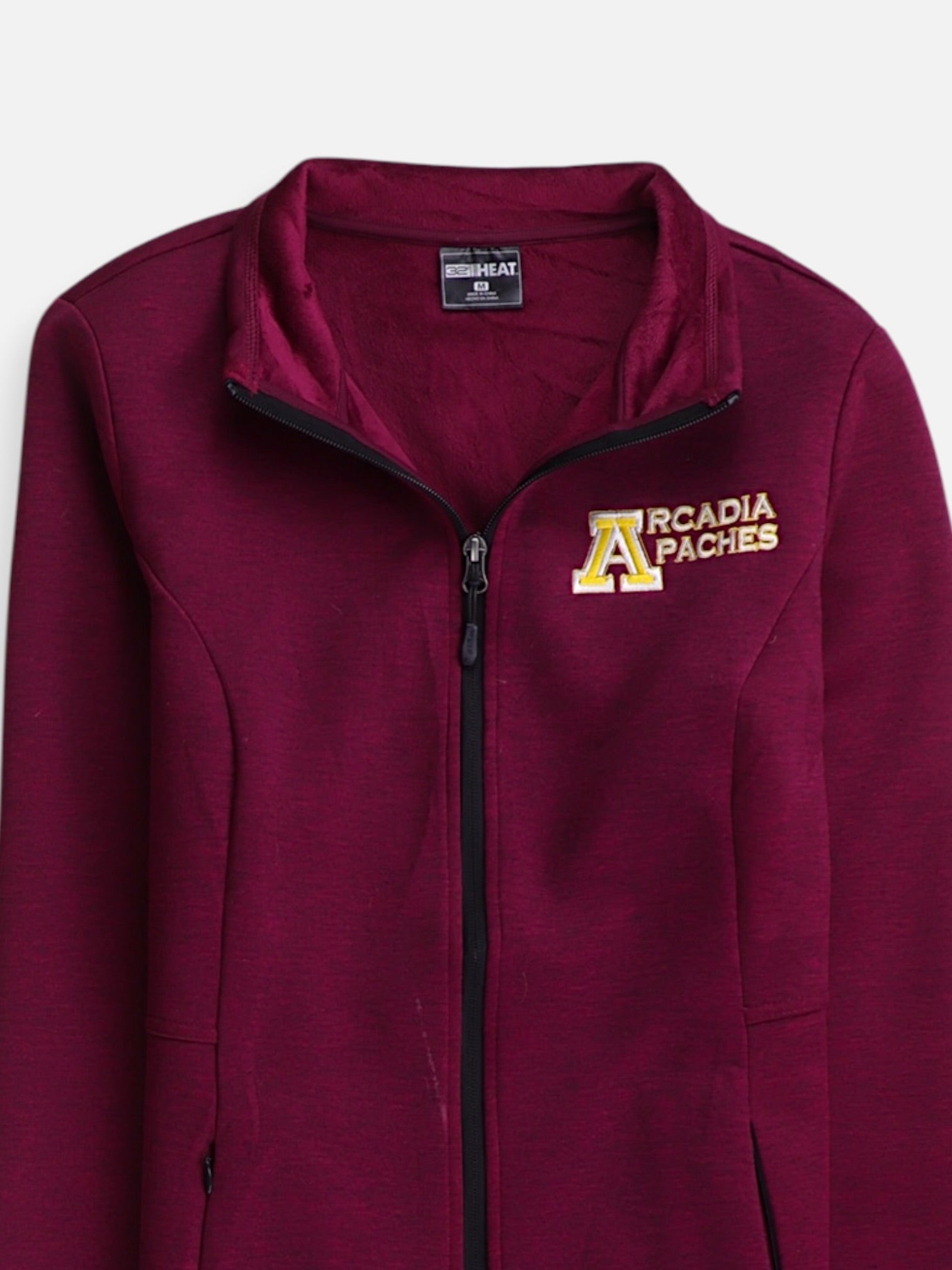 32 HEAT COOL Sudadera Fleece Basic - Mujer - Medium