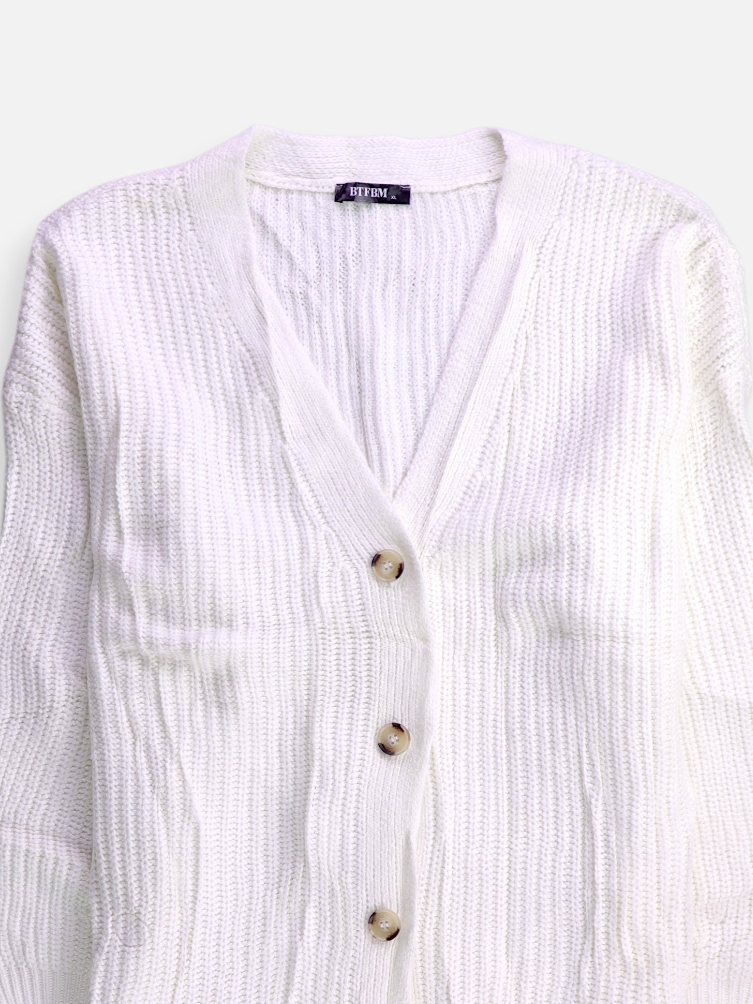 Sueter Cardigan Casual - Mujer - XL