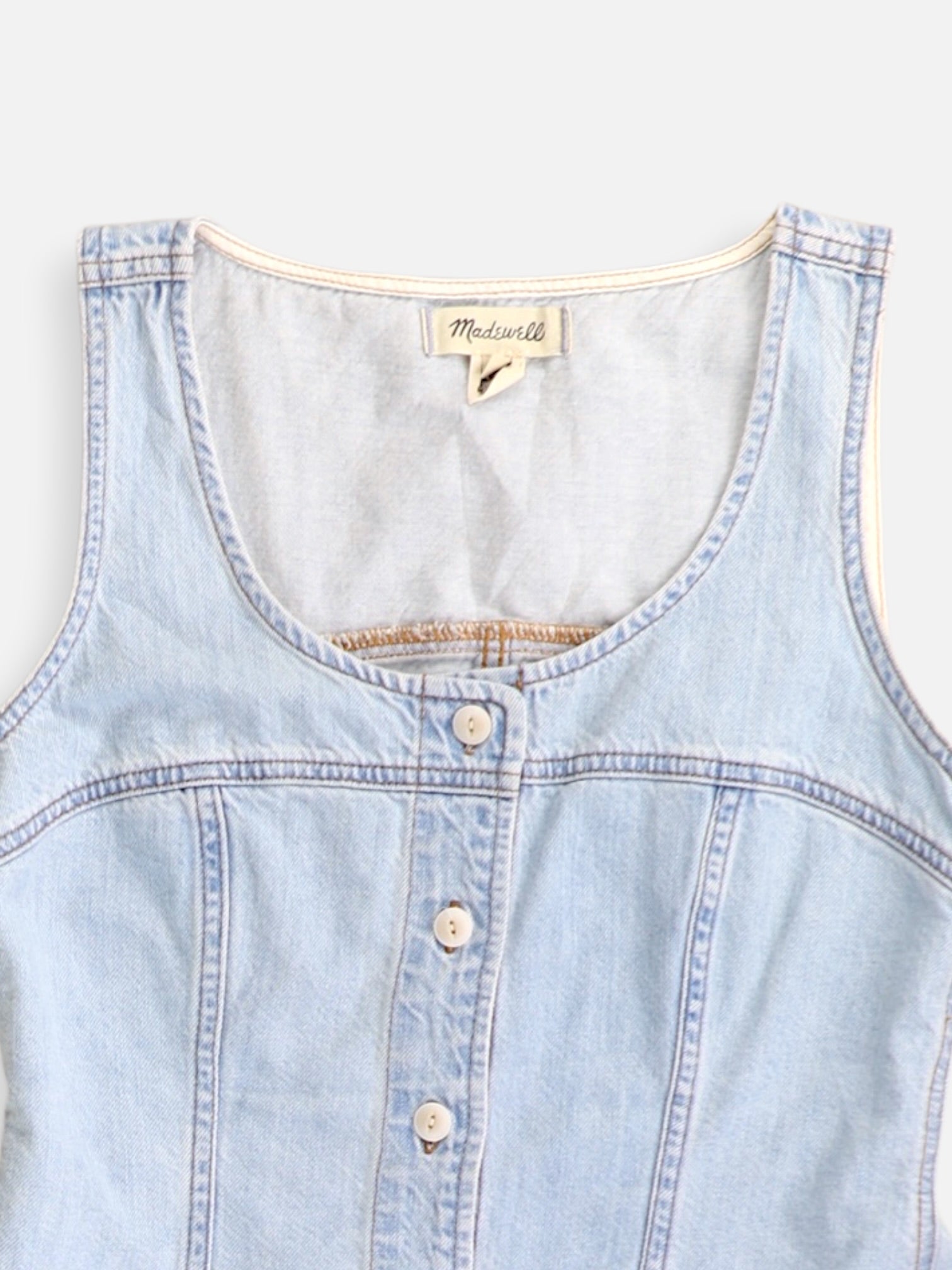 Madewell Blusa Denim - Mujer - 2