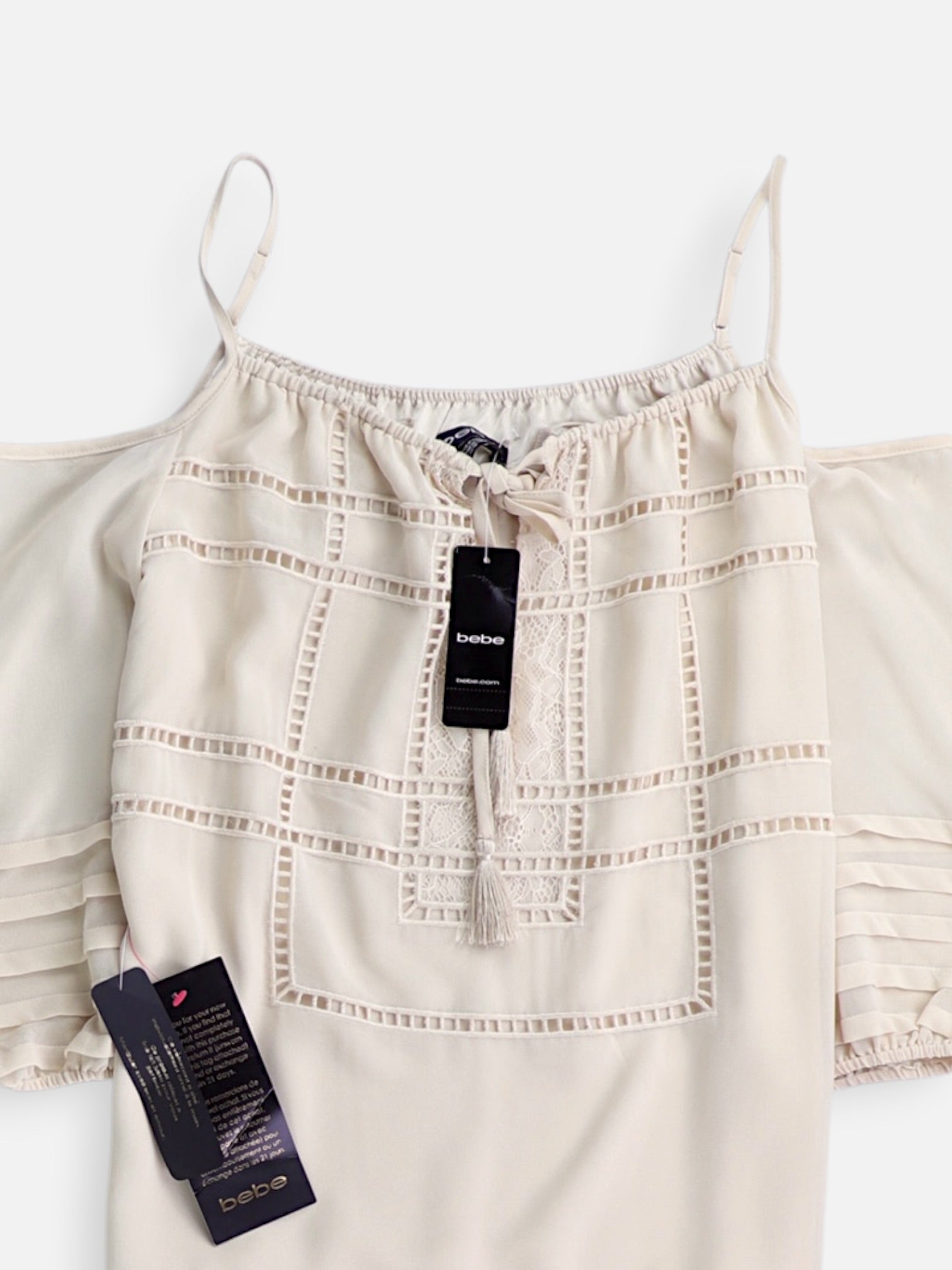 BEBE Blusa Casual - Mujer - 2XS