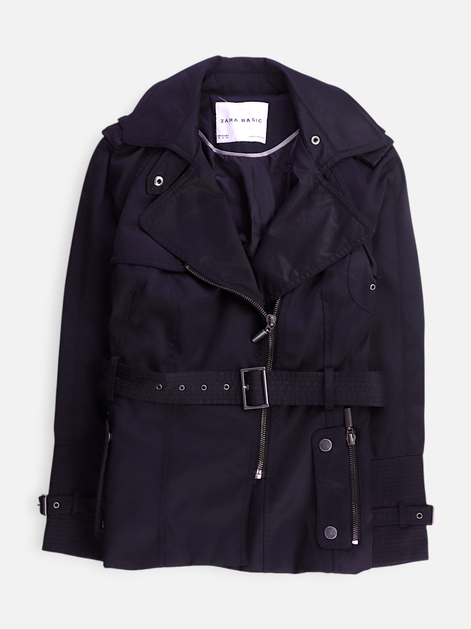 ZARA Chaqueta Casual Basic - Mujer - Medium