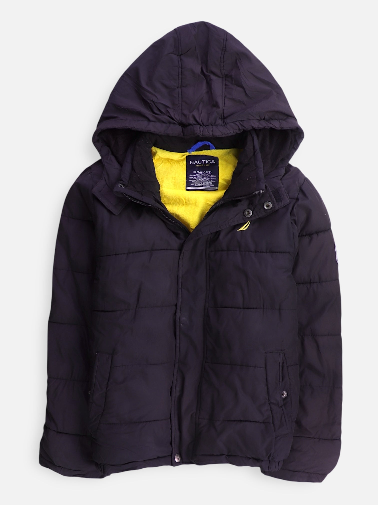 Nautica Chaqueta Puffer Impermeable - Niño - Medium - 10-12Y (Años)