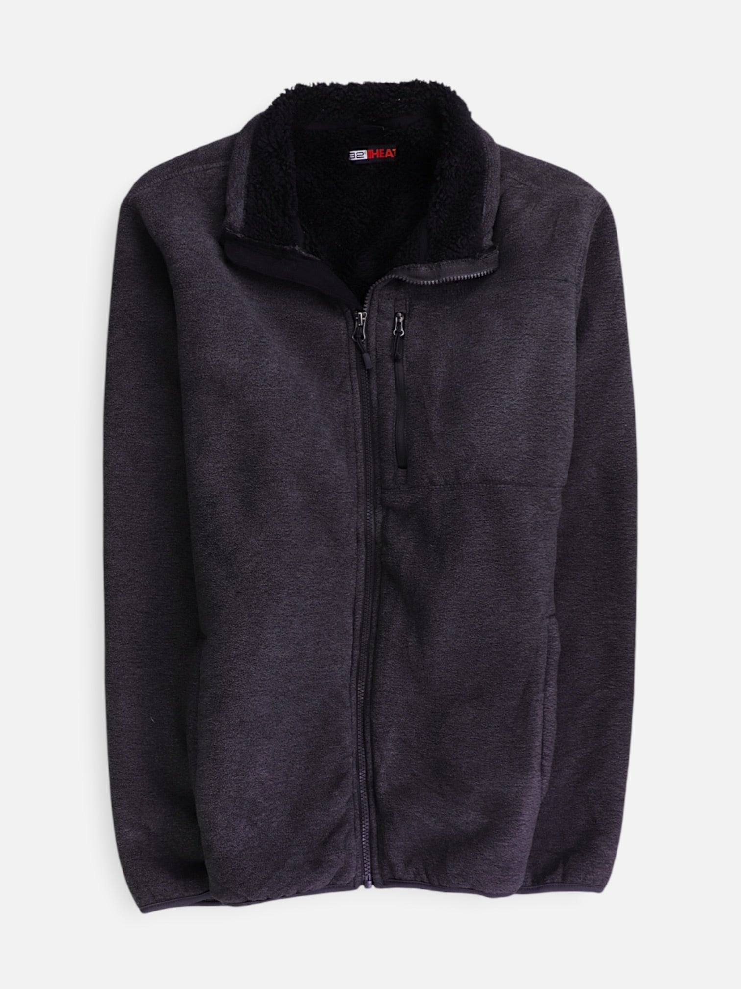 32 HEAT COOL Sueter Fleece Casual - Mujer - Large