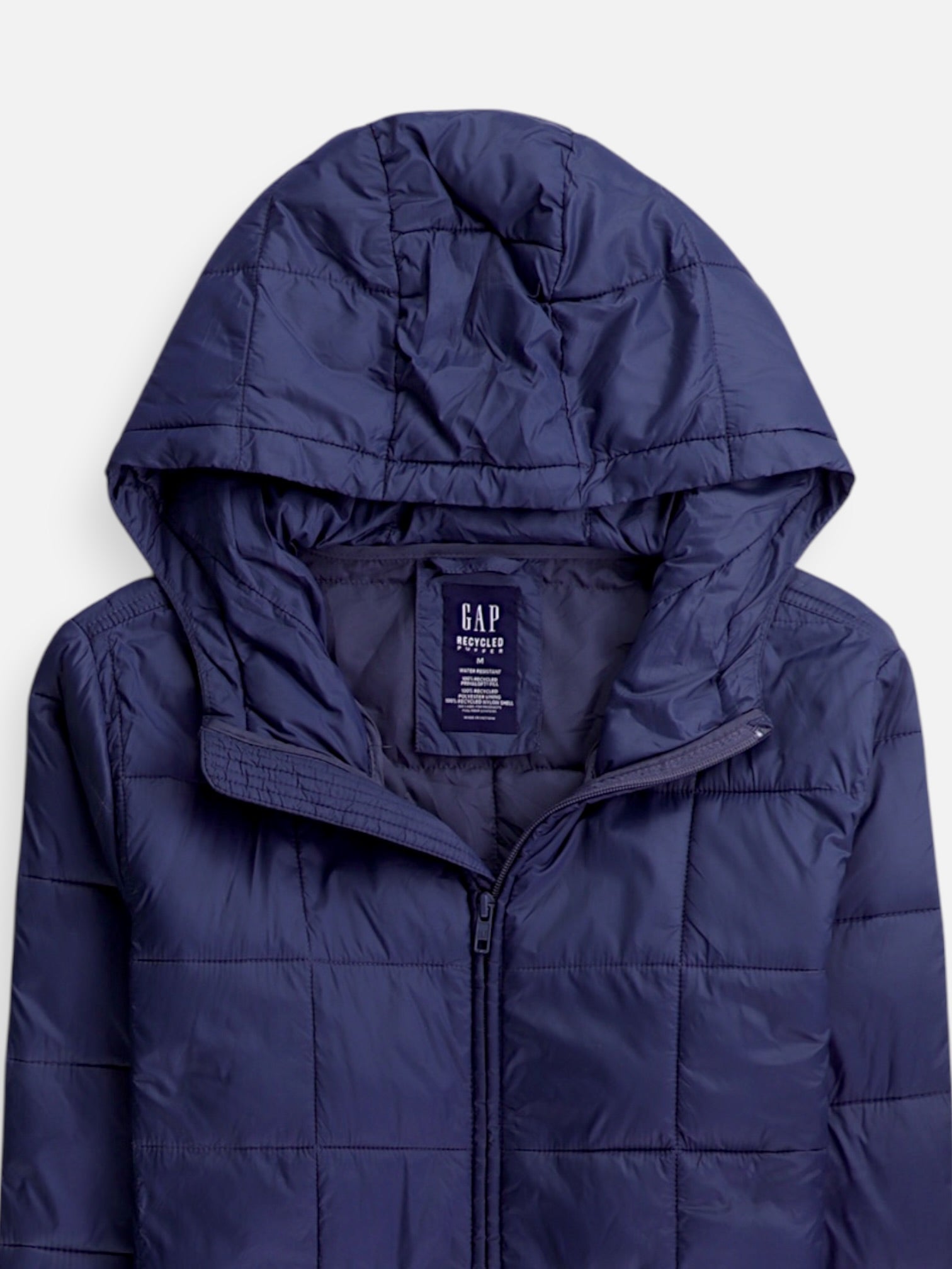 GAP Chaqueta Puffer Impermeable - Hombre - Medium