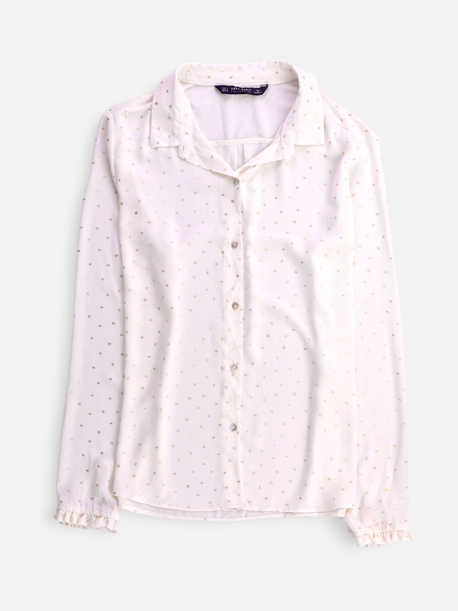 ZARA Blusa Casual - Mujer - Small