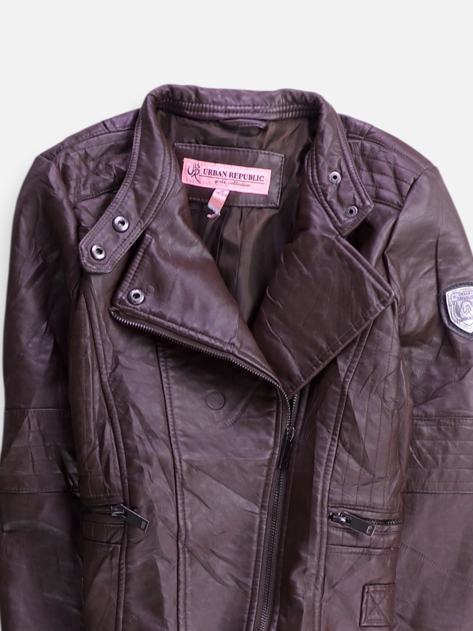 Banana Republic Chaqueta Casual Cuero - Niño - Medium - 10-12Y (Años)