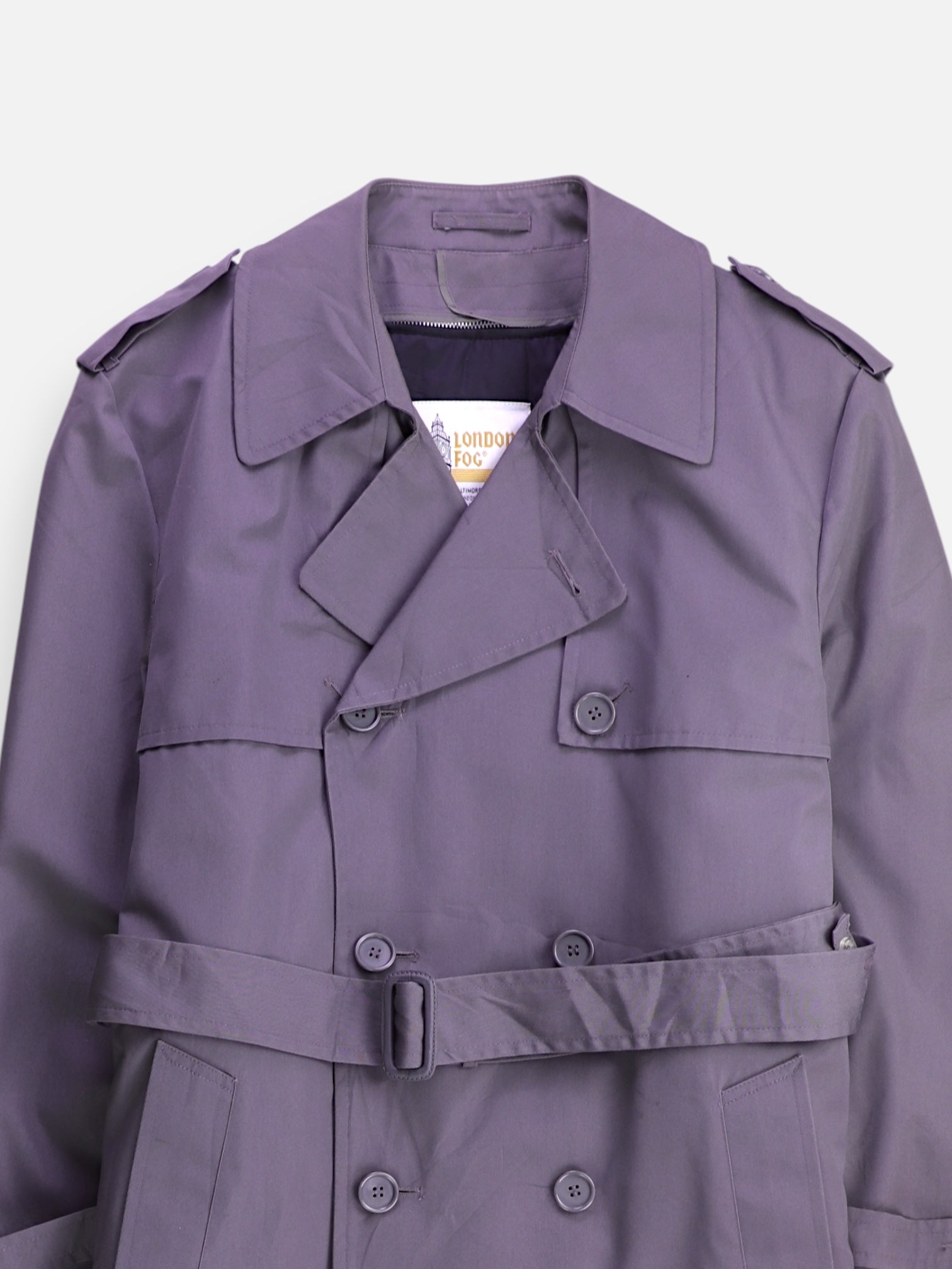 LONDON FOG Abrigo Largo Casual - Hombre - 40R