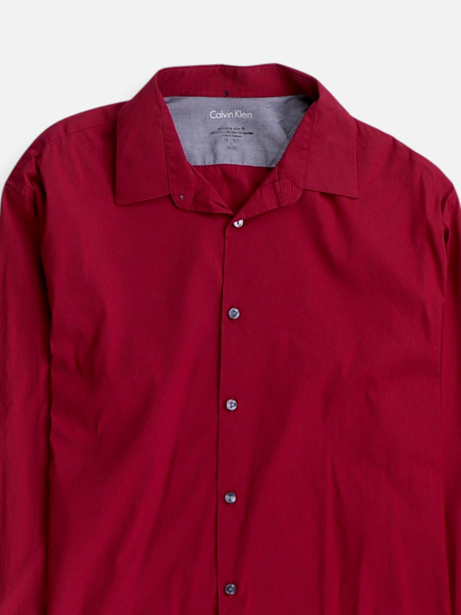 Calvin Klein Camisa Casual - Hombre - Large