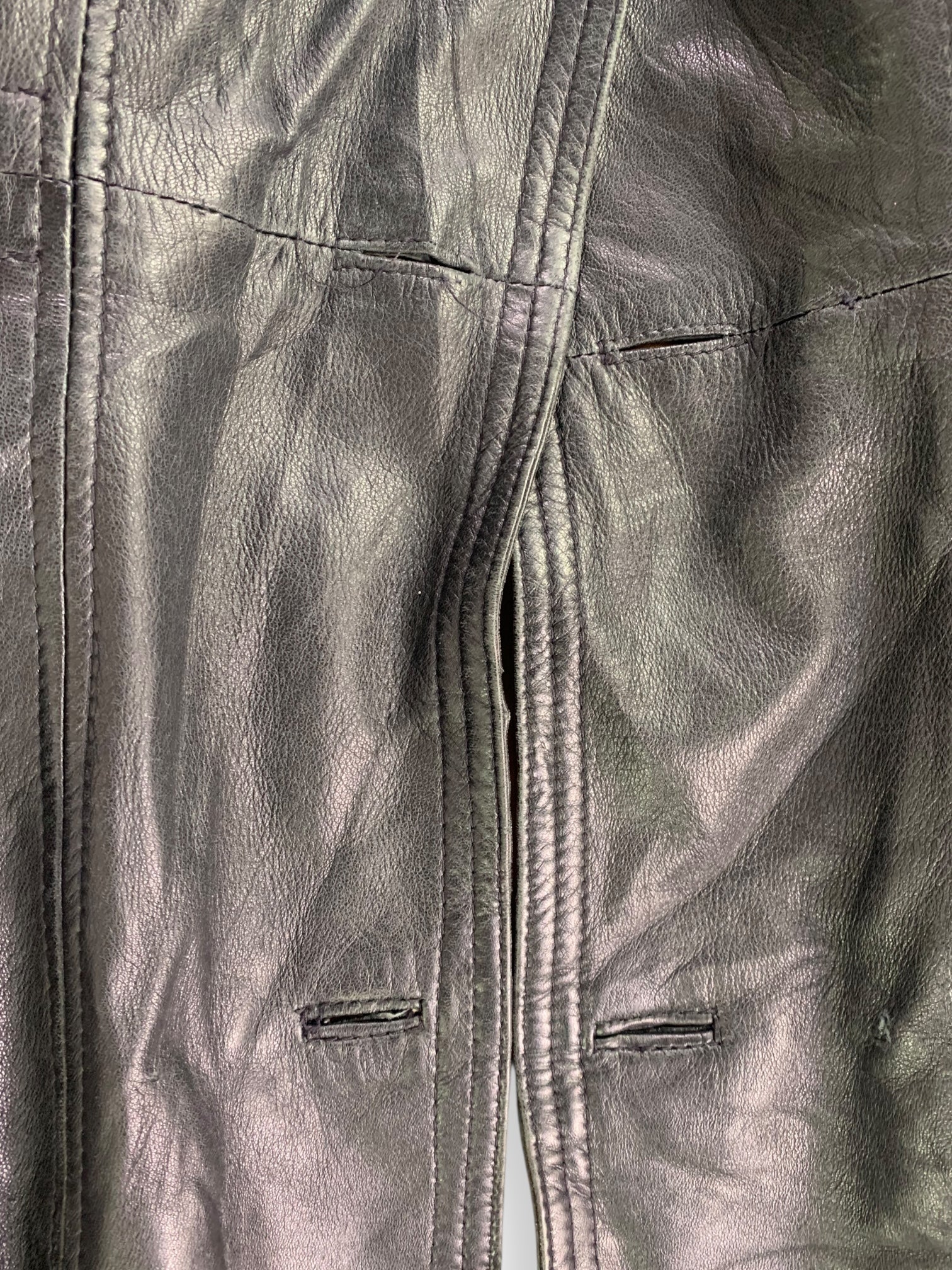 Chaqueta Cazadora Cuero - Hombre - Medium
