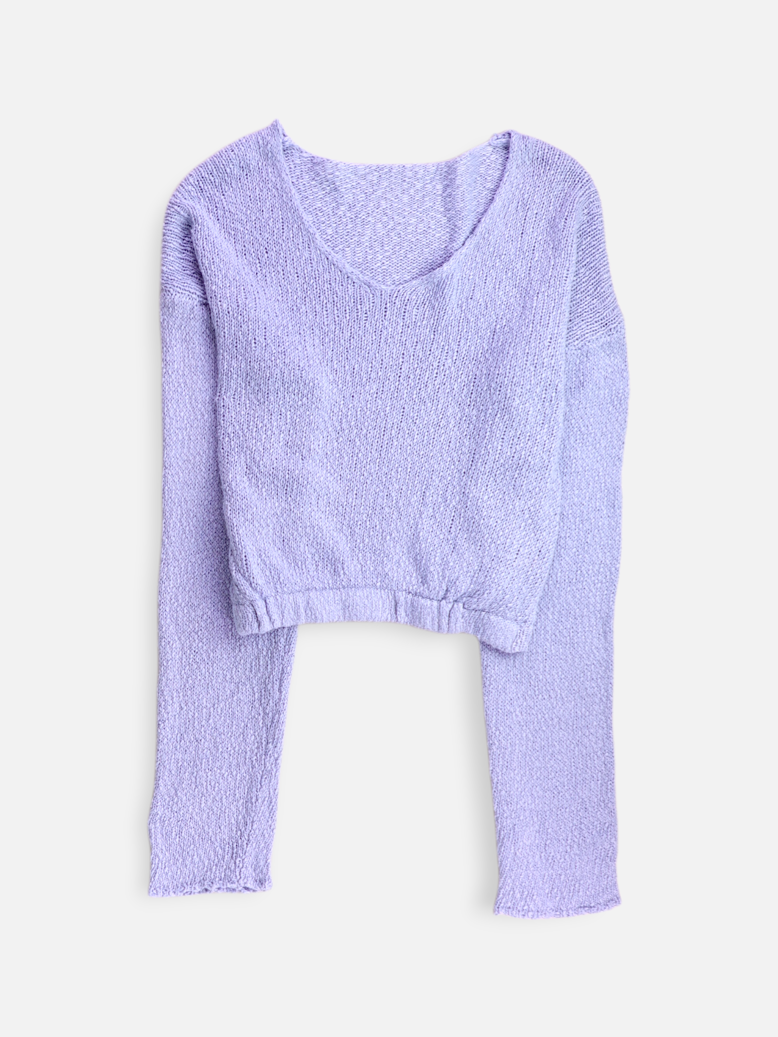 Sueter Knit Crop Top - Mujer - Small