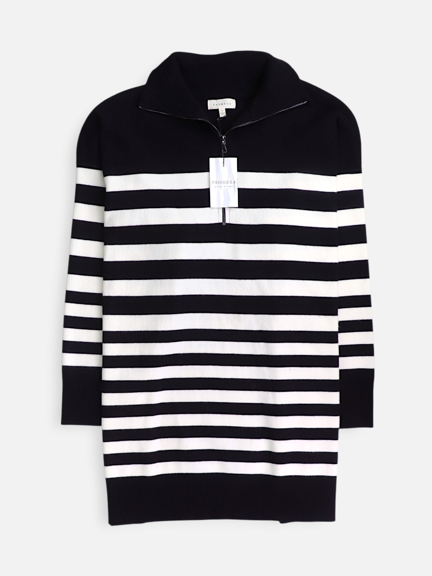 Sueter Fleece Color Block - Mujer - Small