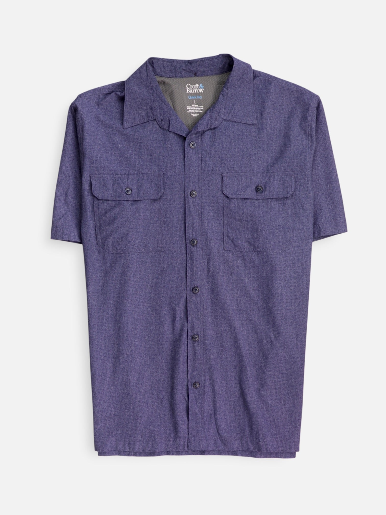Croft & Barrow Camisa Casual - Hombre - Large