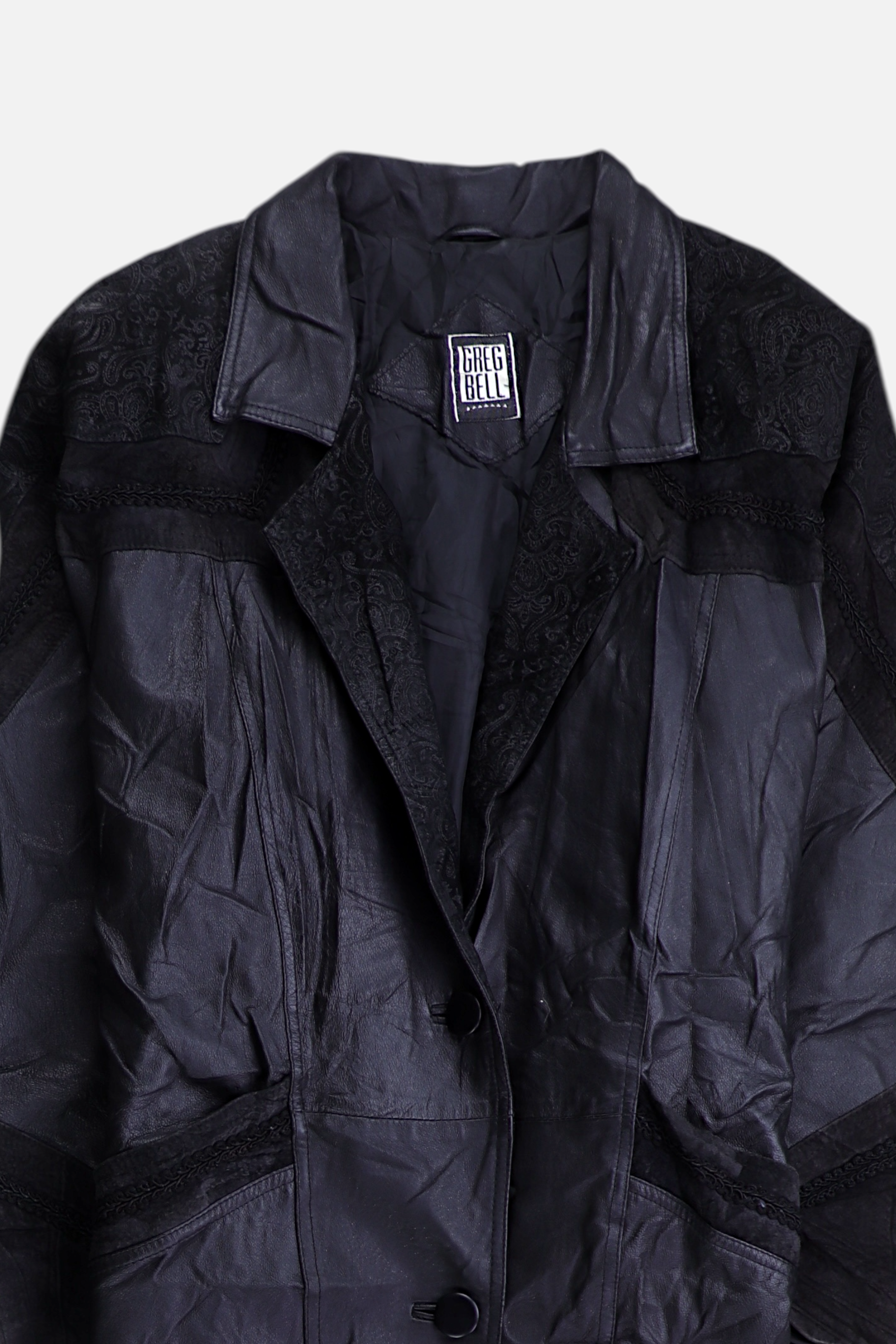 Abrigo  Single breasted trench Cuero - Hombre - Large