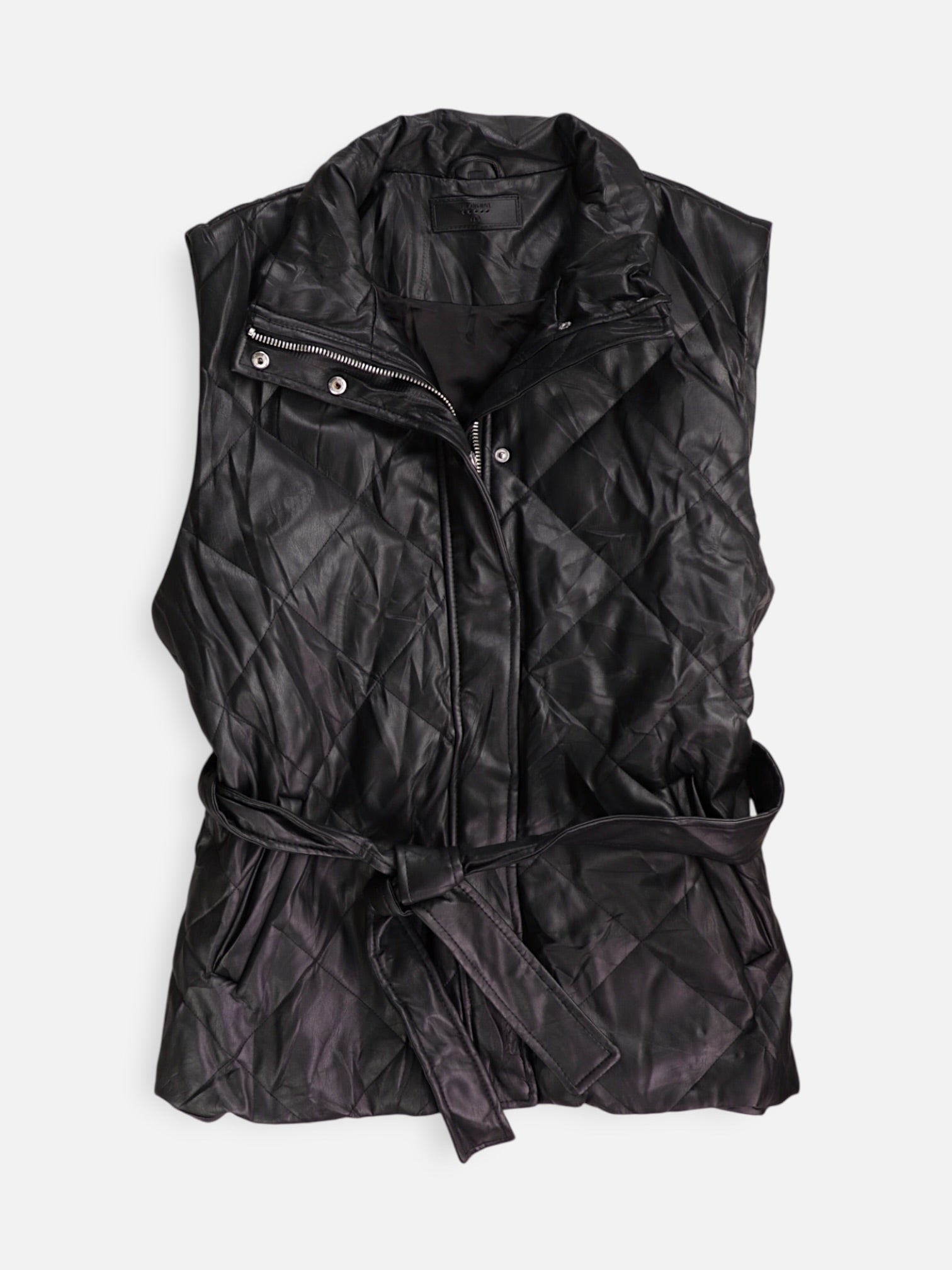 Chaleco Cuero - Mujer - Large
