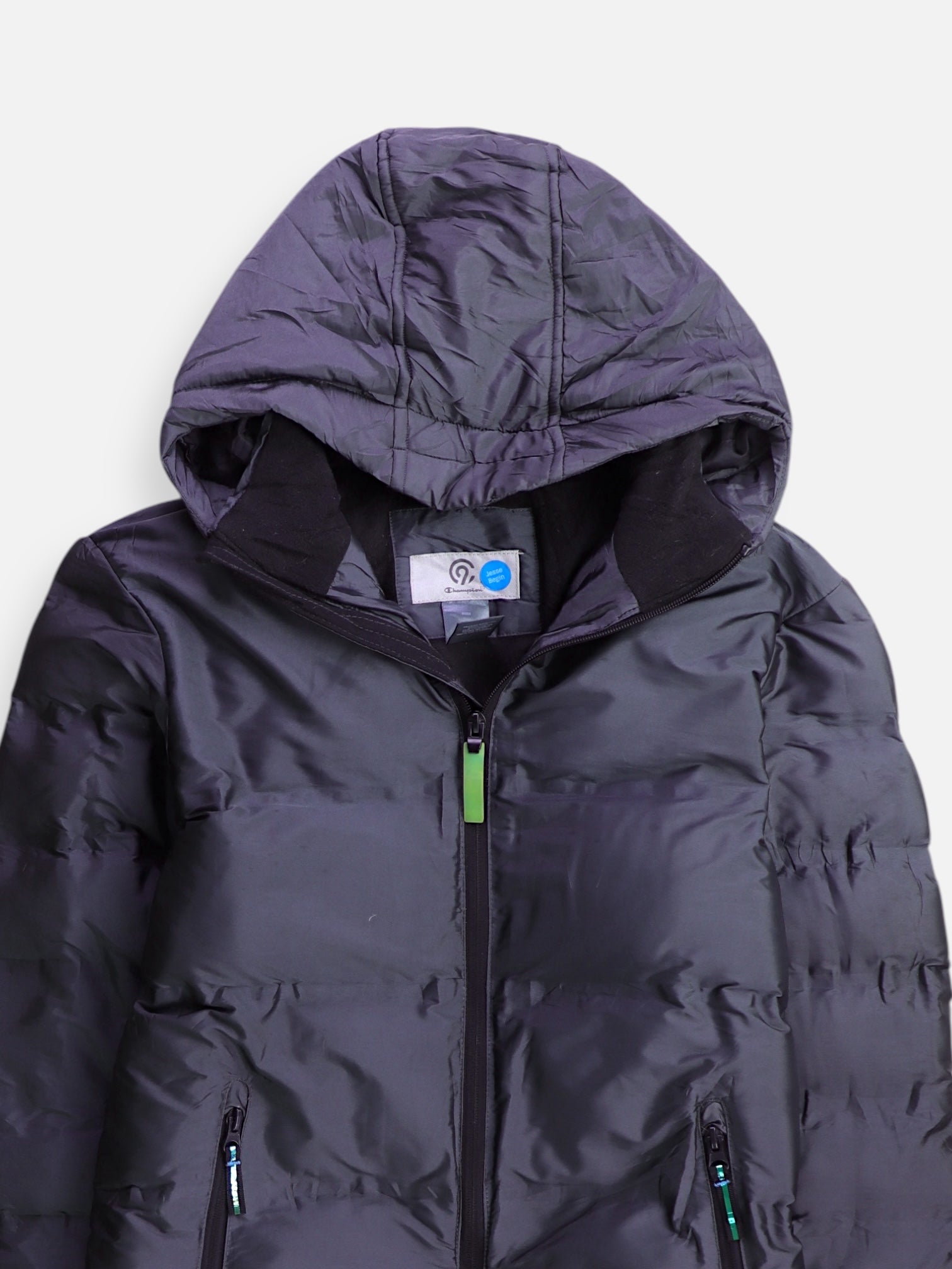Champion Chaqueta Puffer Impermeable - Niño - Large - 12-14Y (Años)