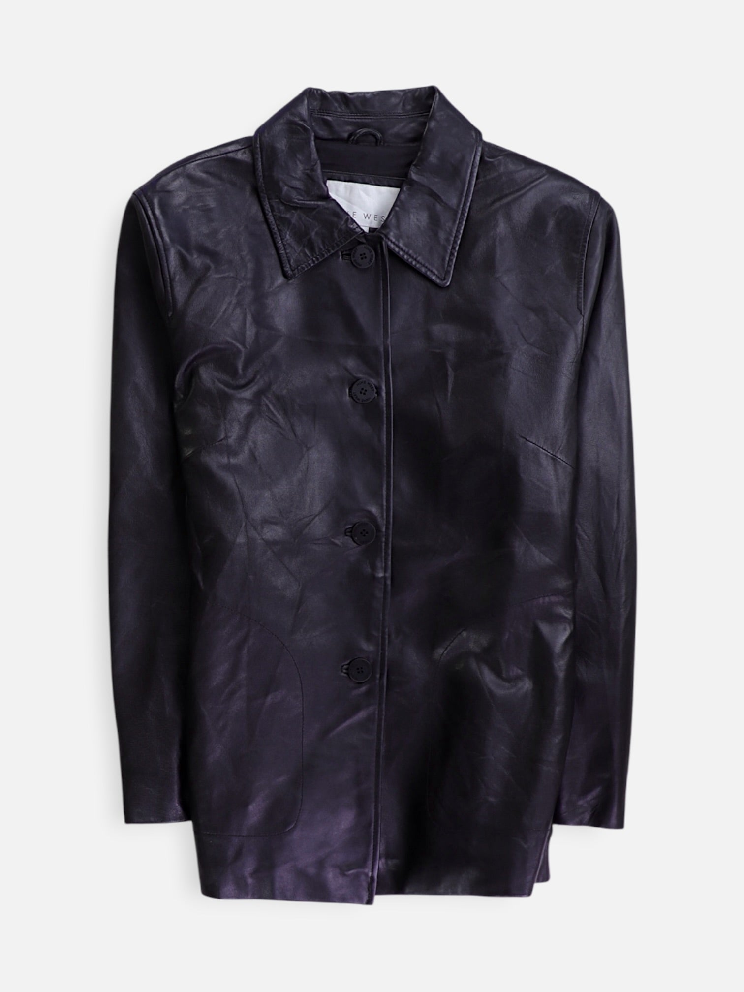 NINE WEST Chaqueta Casual Cuero - Mujer - XL