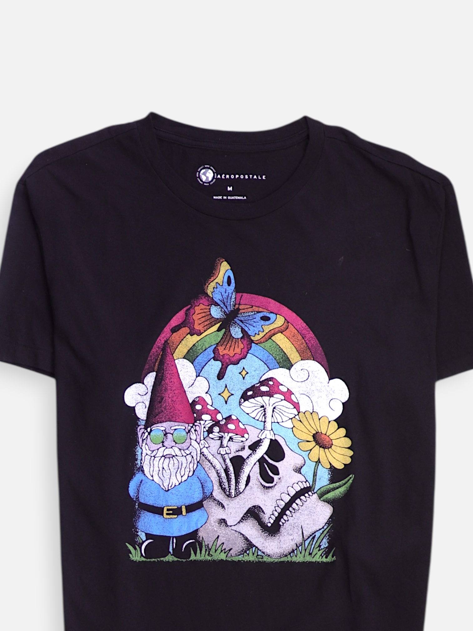 Aeropostale Camiseta Grafica - Hombre - Medium