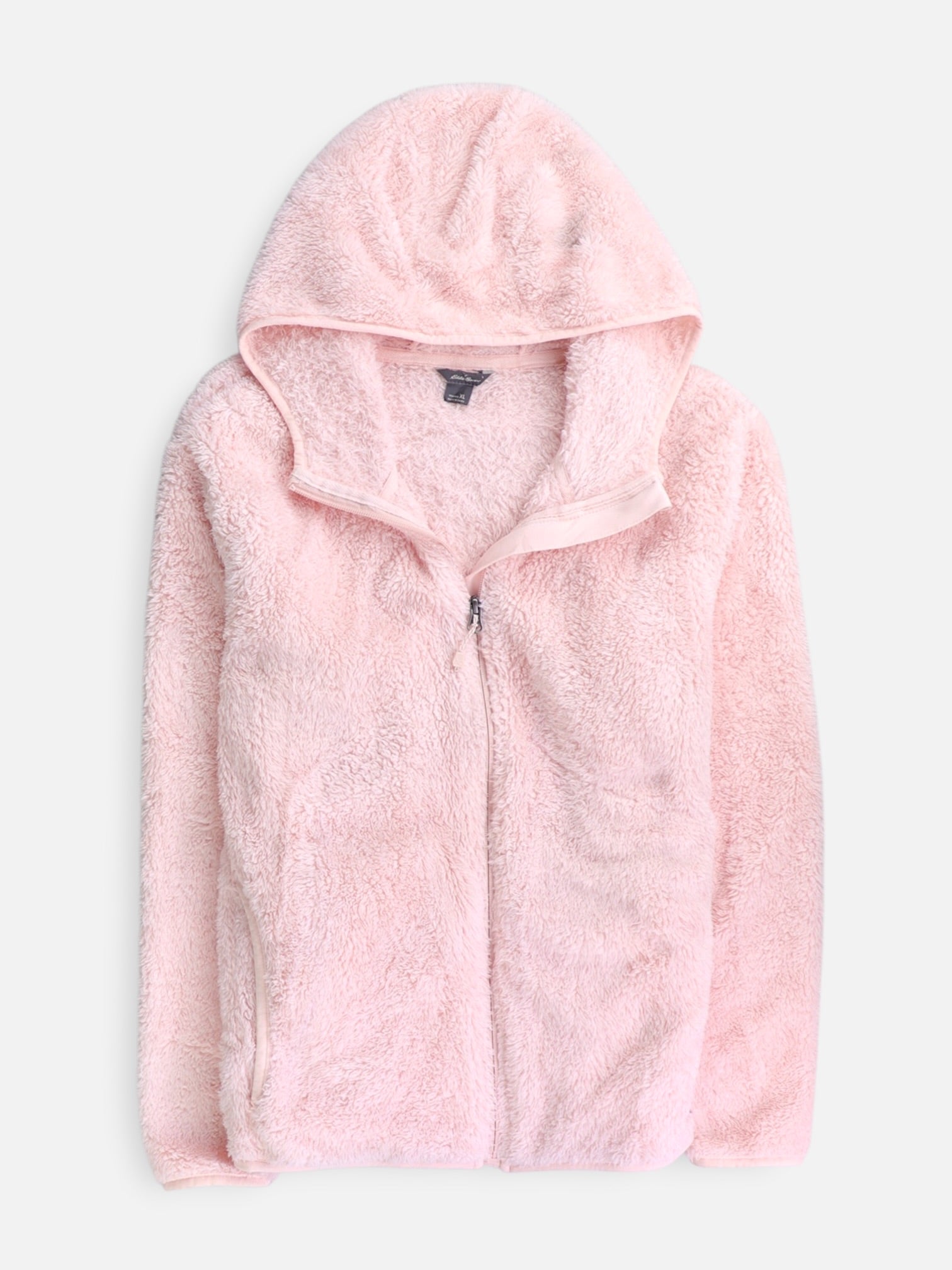 Eddie Bauer Sudadera Hoodie Teddy - Mujer - XL