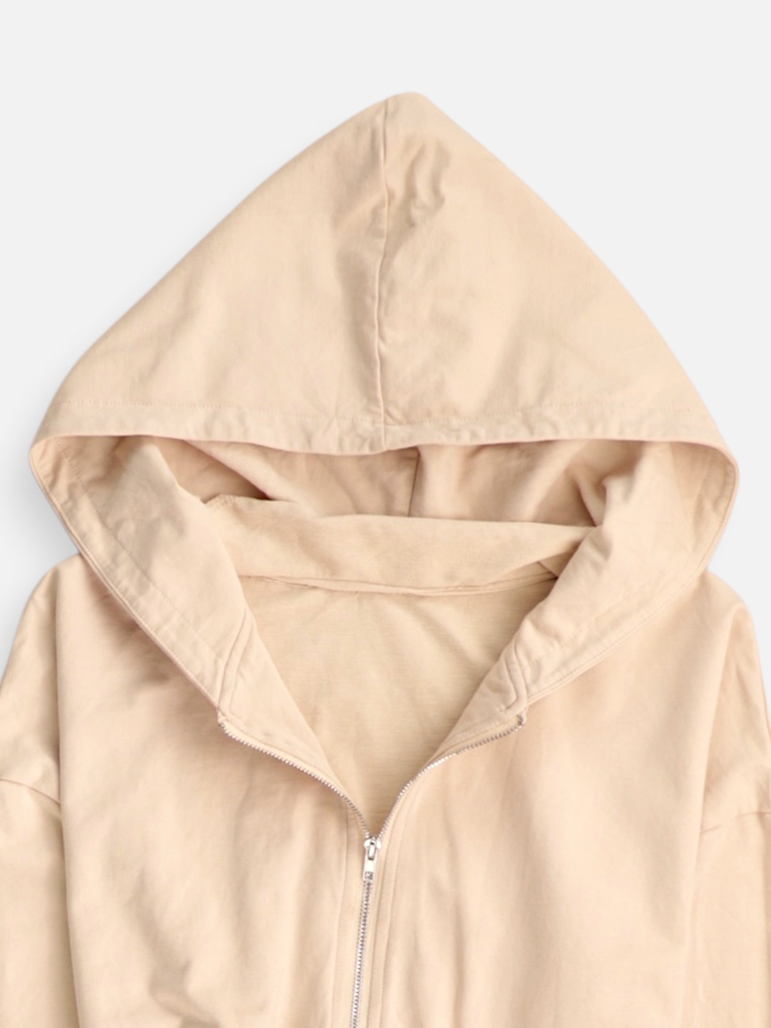 Sudadera Hoodie Crop Top - Mujer - N/A