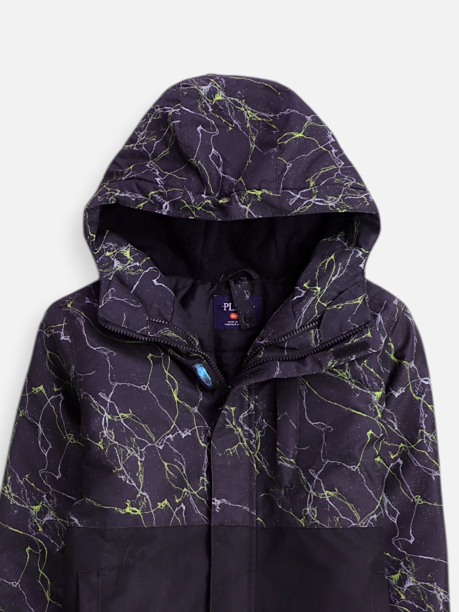 PLACE Chaqueta Impermeable Color Block - Niño - Medium - 7-8Y (Años)